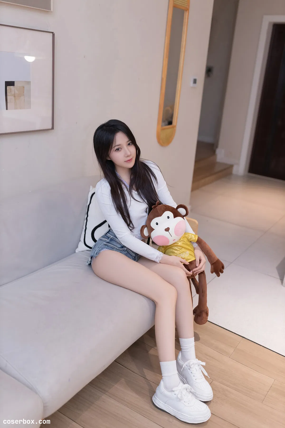 鱼子酱Fish 2024.07.25 内购私拍 香蕉小猴 - 1