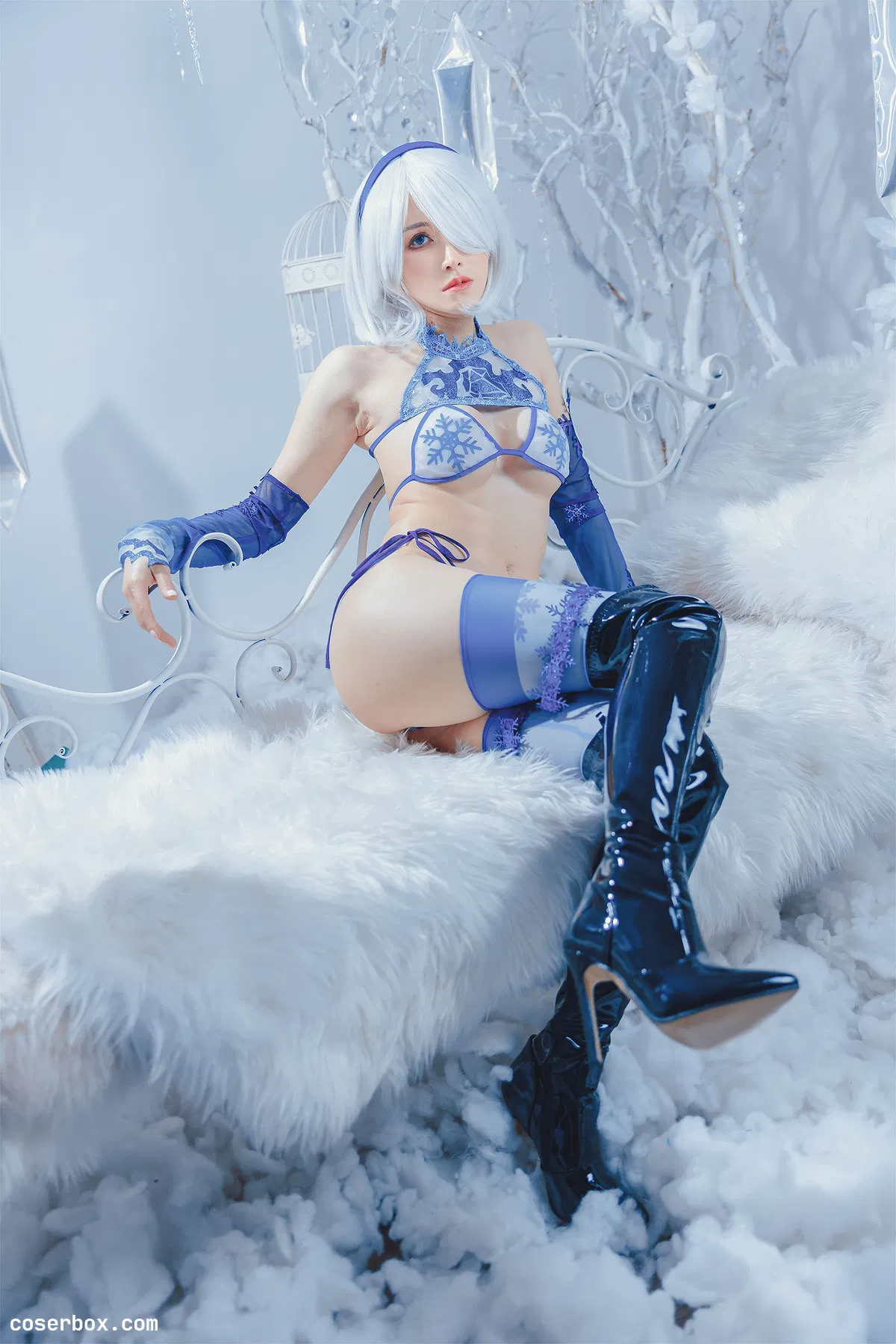 鹿八岁 2024.07.22 尼尔：机械纪元 2B冰雪 - 2