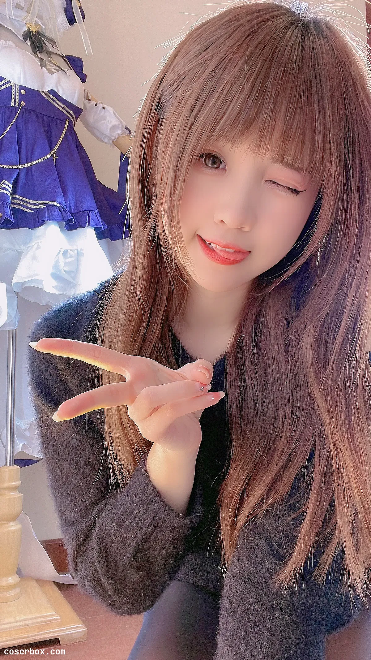 miko酱ww 2024.07.27 自拍系列 毛衣 - 2