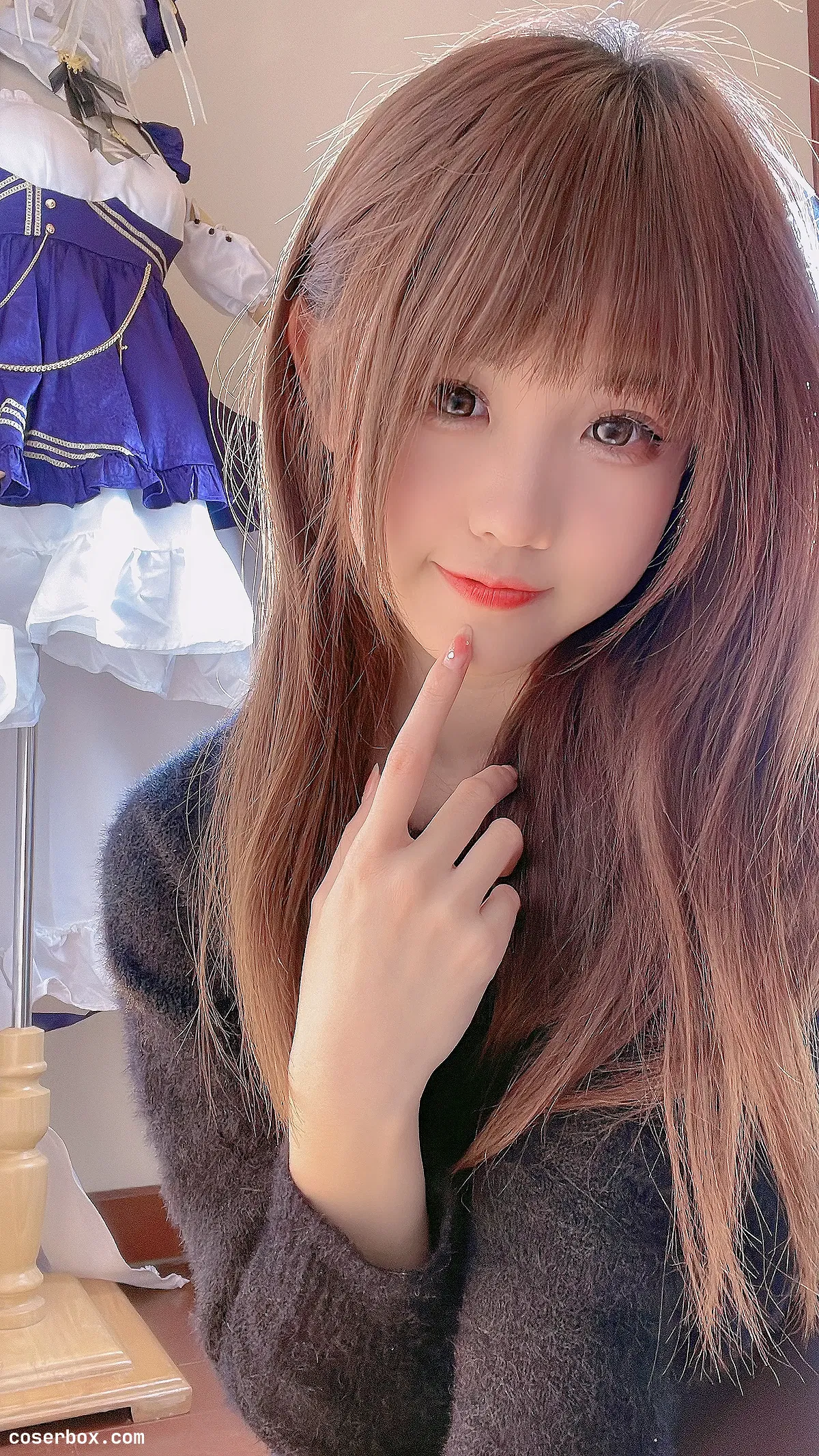 miko酱ww 2024.07.27 自拍系列 毛衣 - 1