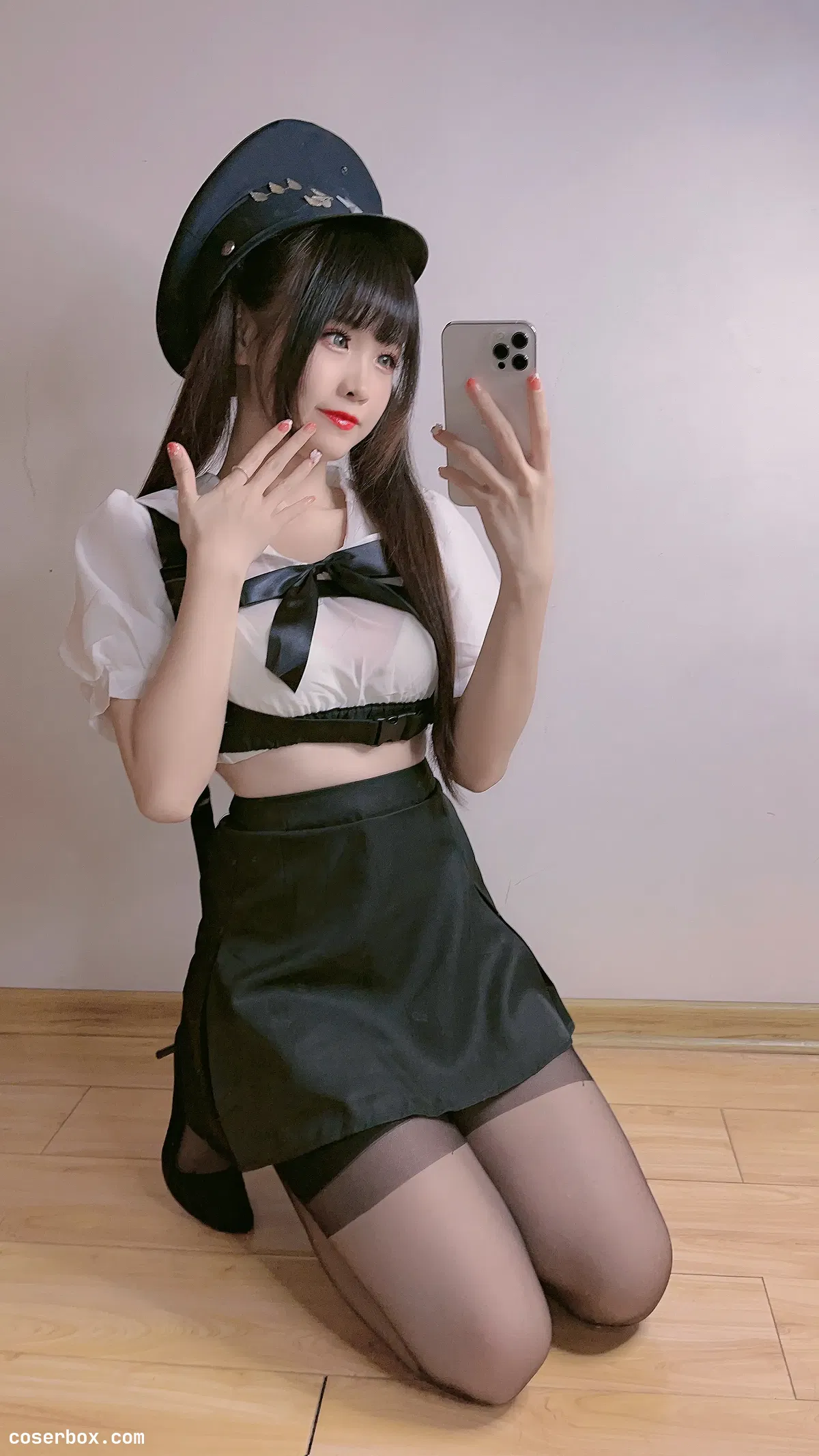 miko酱ww 2024.08.02 自拍系列 黑白 - 2