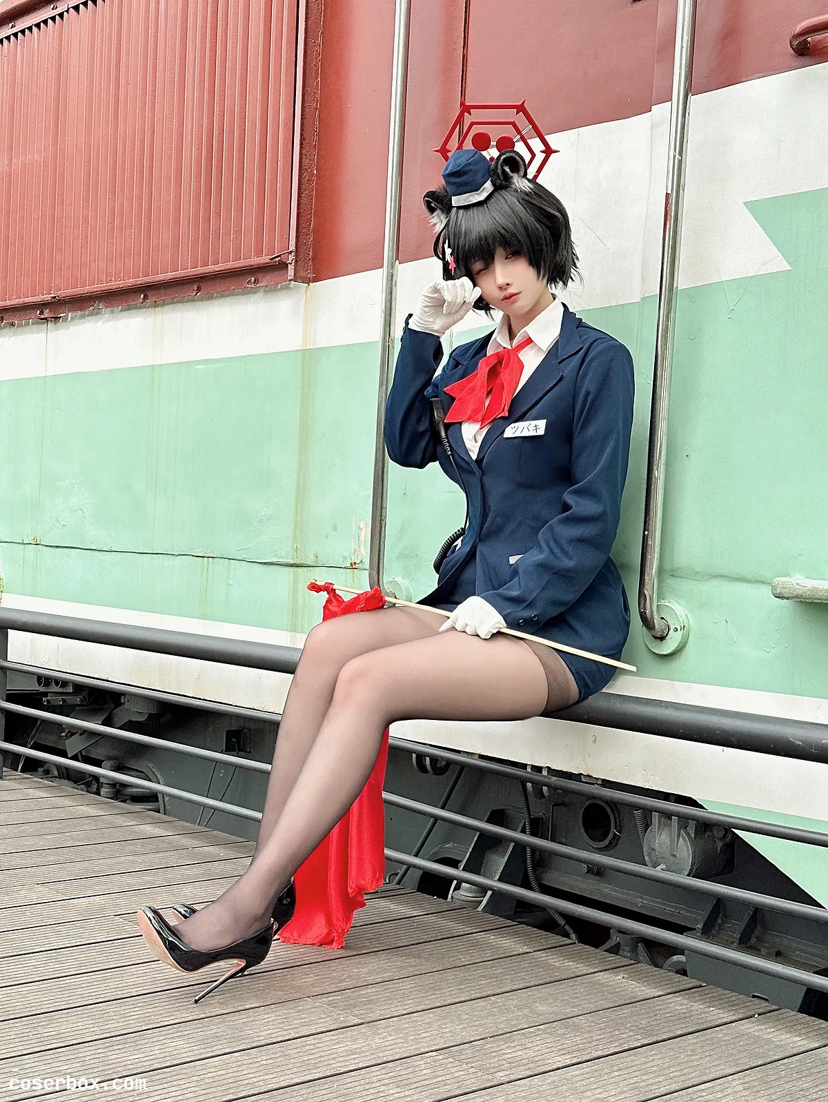 Rioko凉凉子(肉扣热热子) 2024.08.2 蔚蓝档案椿导游 - 1