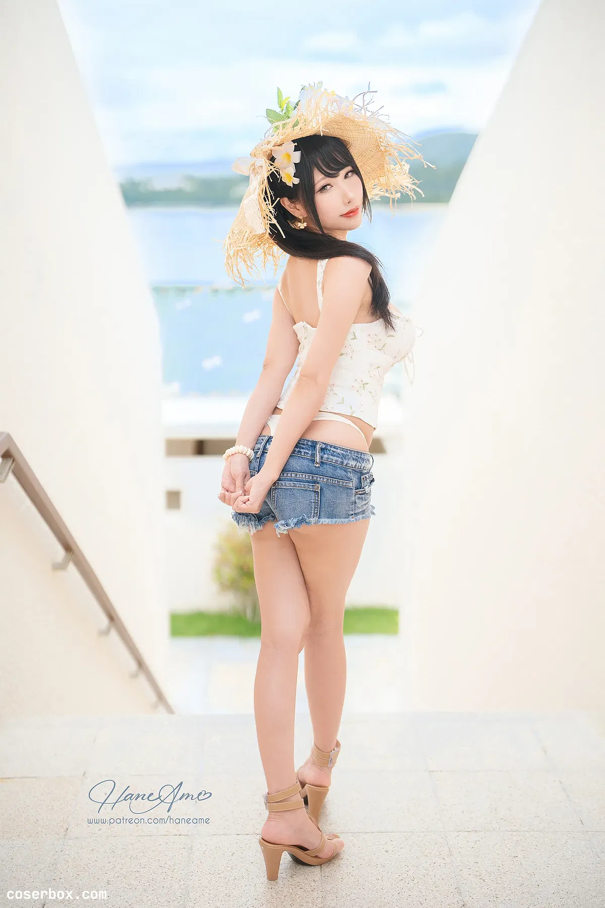 雨波 2024.09.27 原创 盛夏記憶中的田園少女 - 2