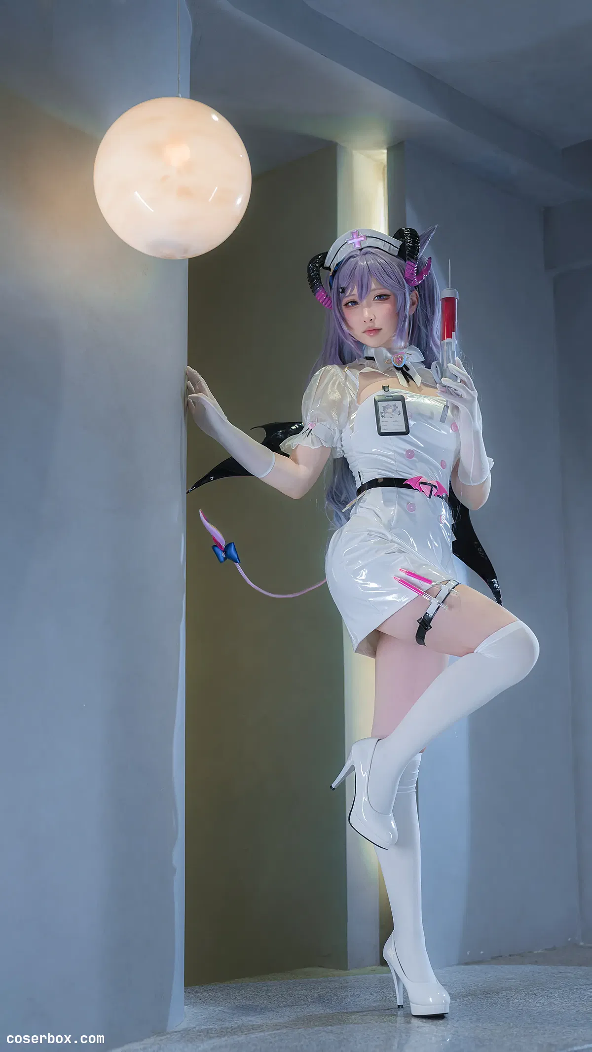 樱梨梨 2024.09.14 刻晴魅魔护士 - 1