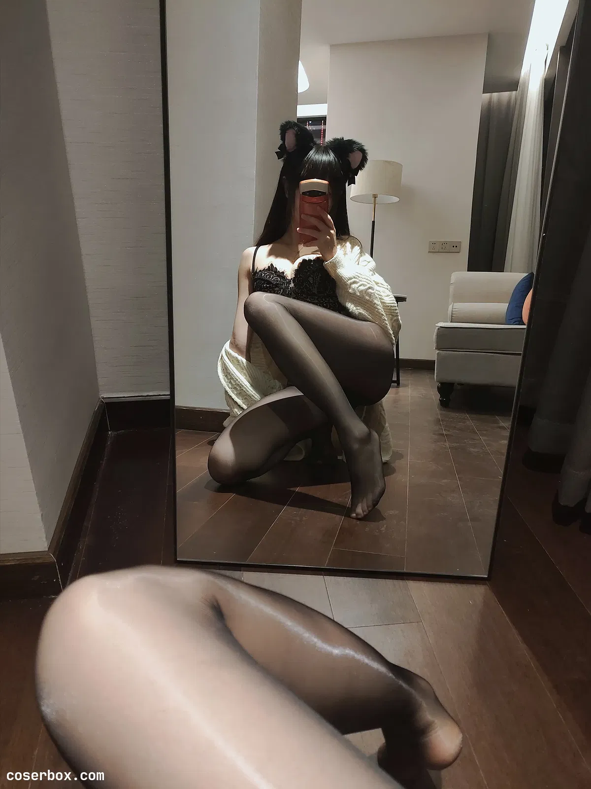 雪琪SAMA 2024.09.22 油亮黑丝太太 - 1