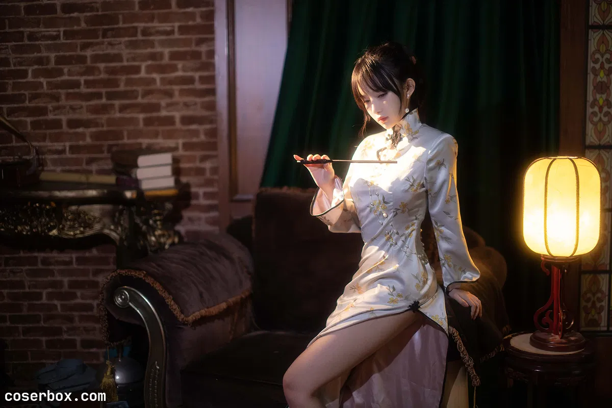 Shika小鹿鹿 2024.10.03 中秋旗袍 - 2