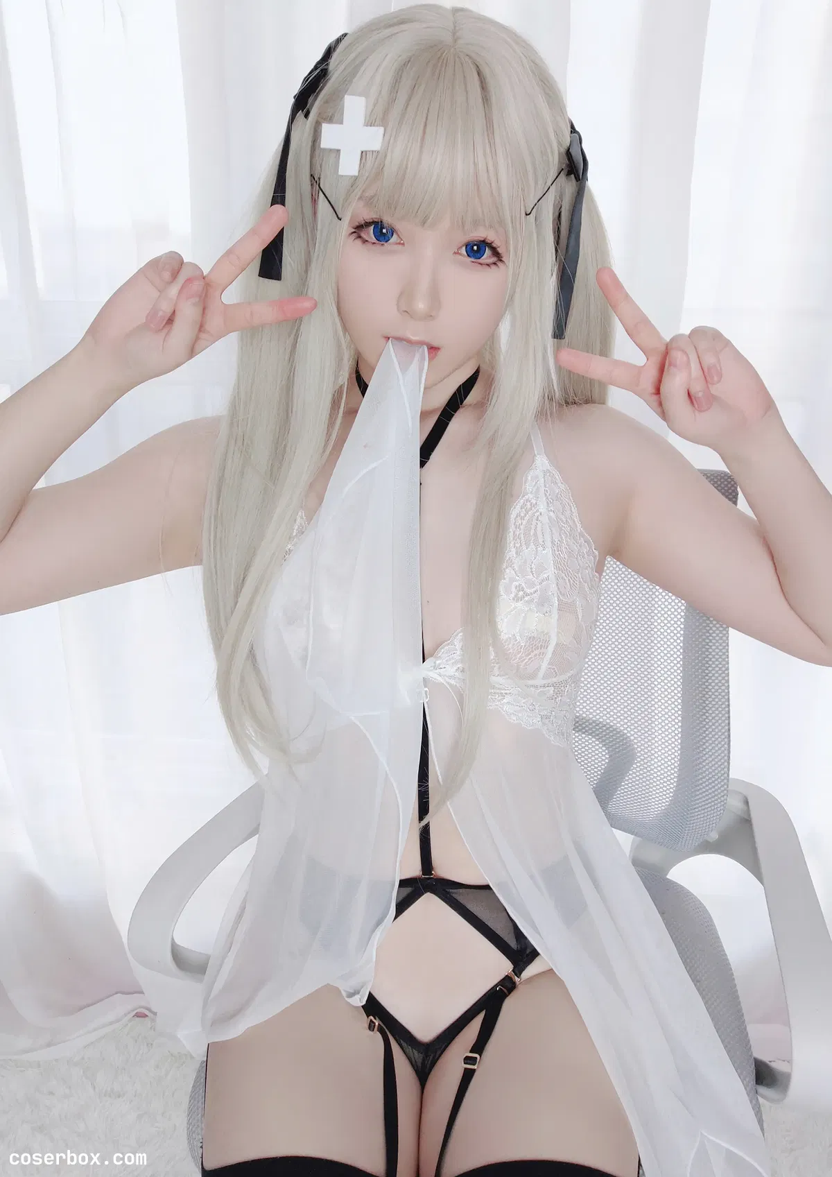 朝雾爱 2024.10.08 情人節睡裙 - 1