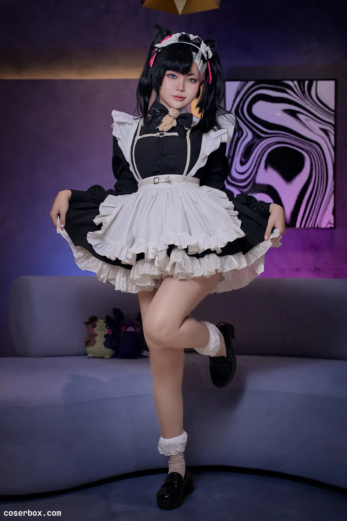 ZinieQ 2024.10.17 Marnie Maid 宝可梦剑盾 玛俐 - 1