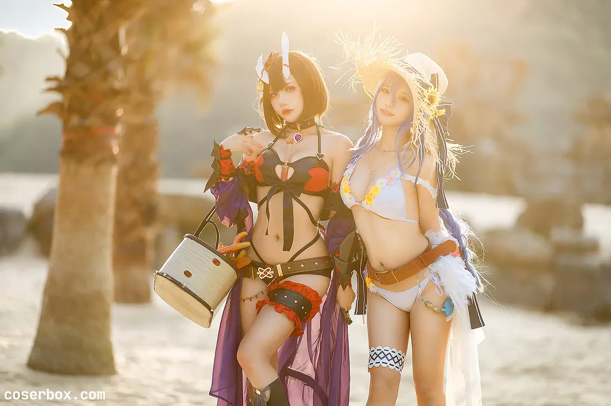 伊喵君_Nya 2024.11.04 是一只熊仔 & 伊喵君 - Eriko & Shizuru - 1