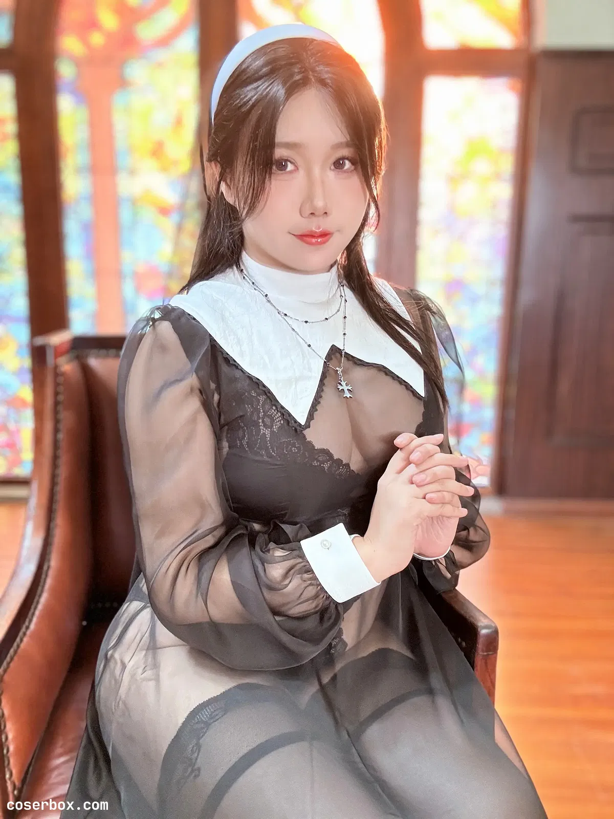 麻花酱 2024.11.05 修女自拍 - 1