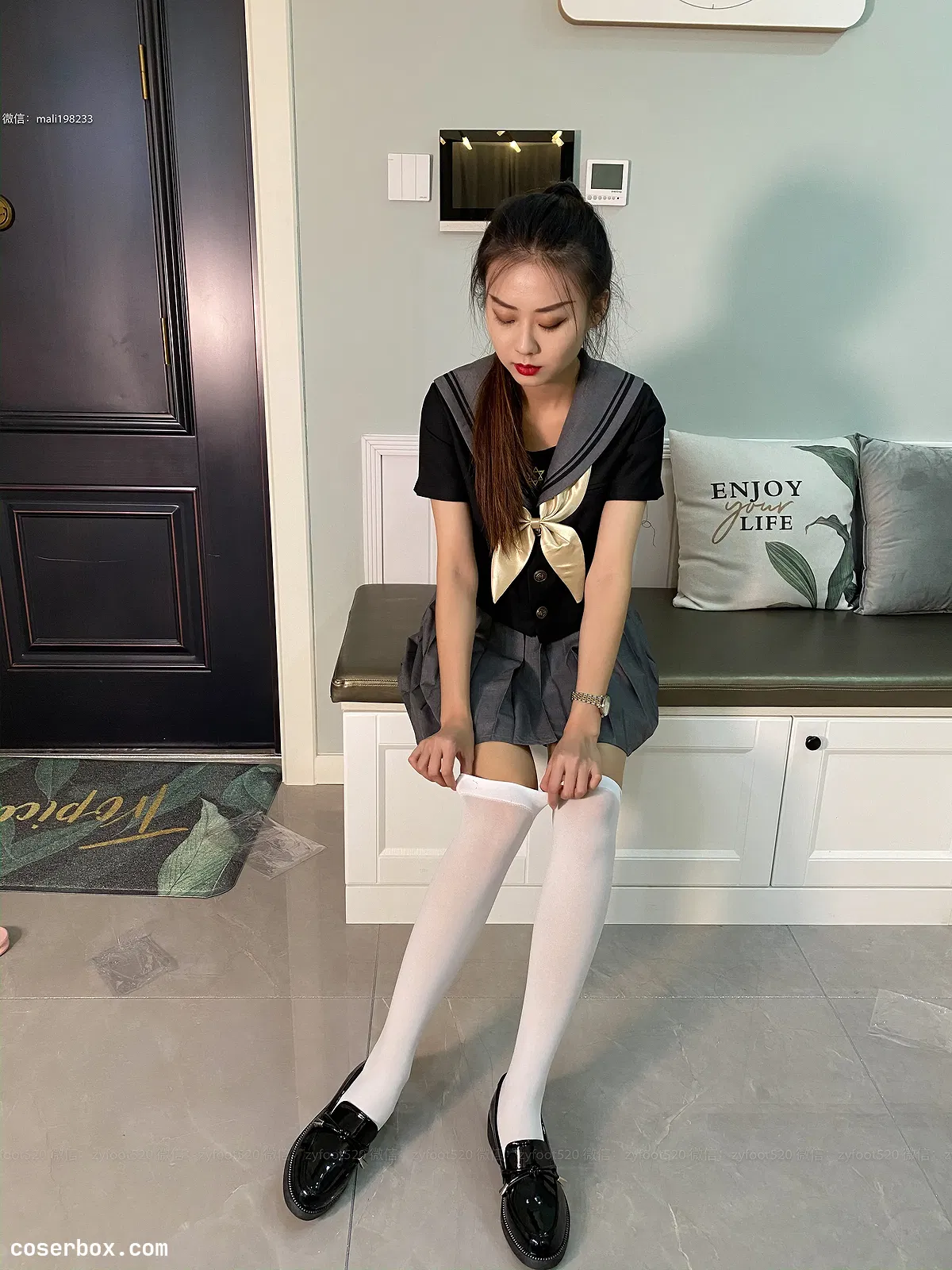 ISS系列 057 洋洋 JK白 - 2