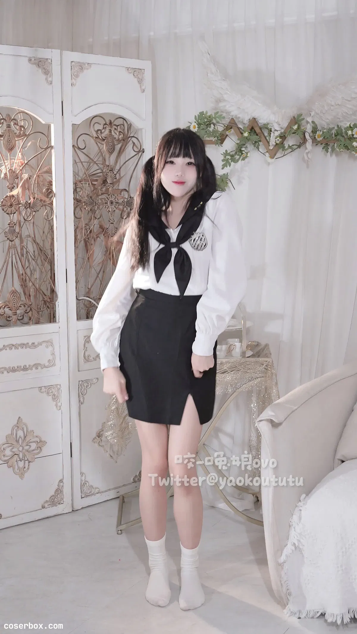 黏黏团子兔(咬一口兔娘) 2024.11.21 十月T3专属舞蹈『Excuse me』 - 1