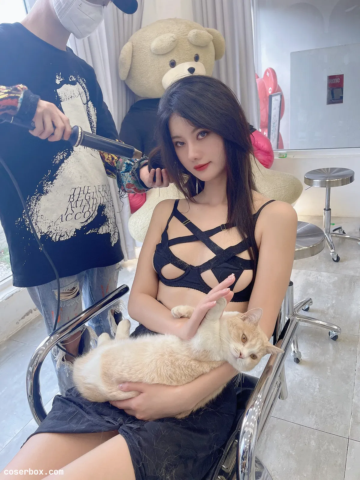 就是阿朱啊 2024.11.21 微密圈 理发店 - 1