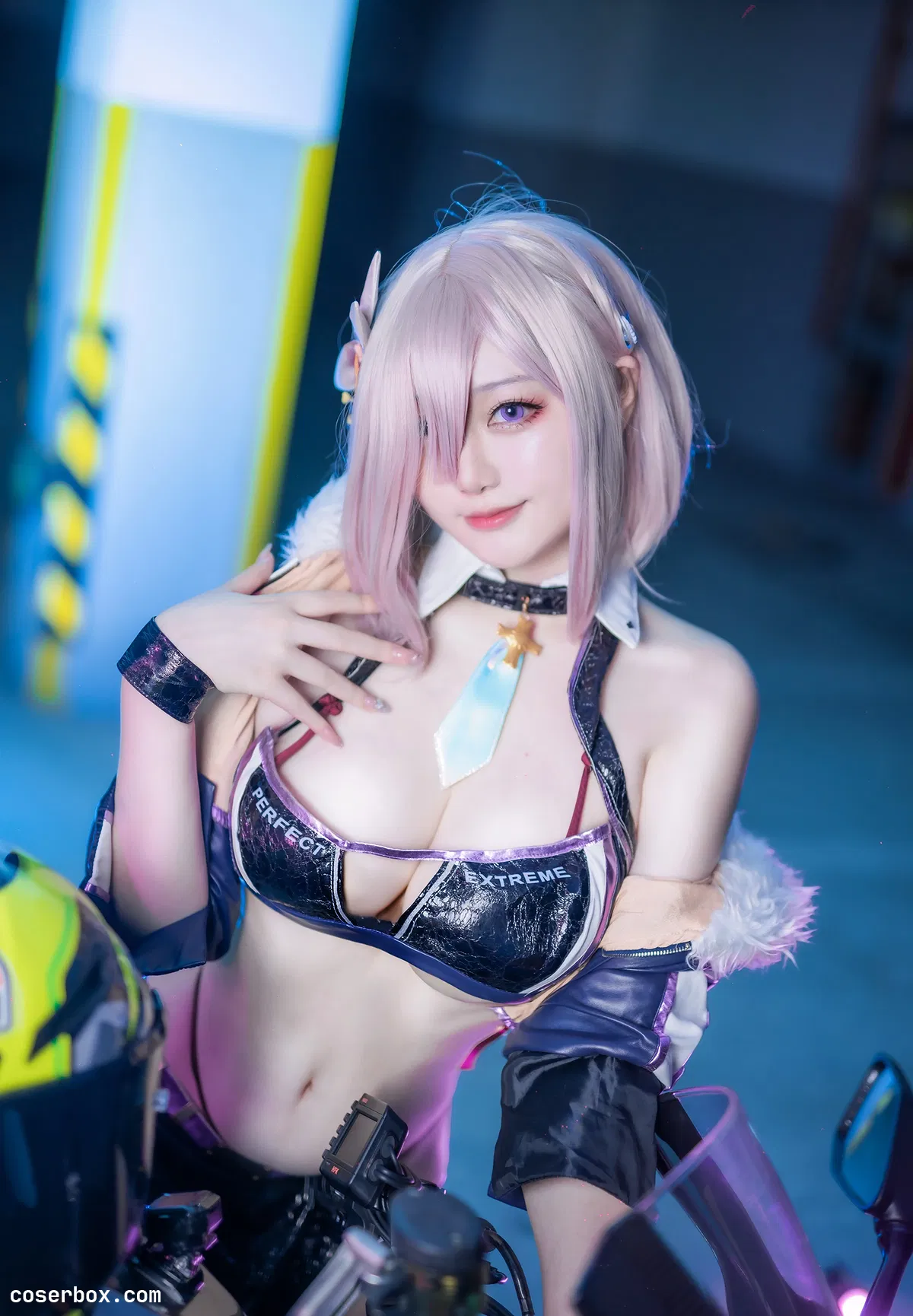 Halo_酱 2024.11.22 玛修机车赛车服 - 2