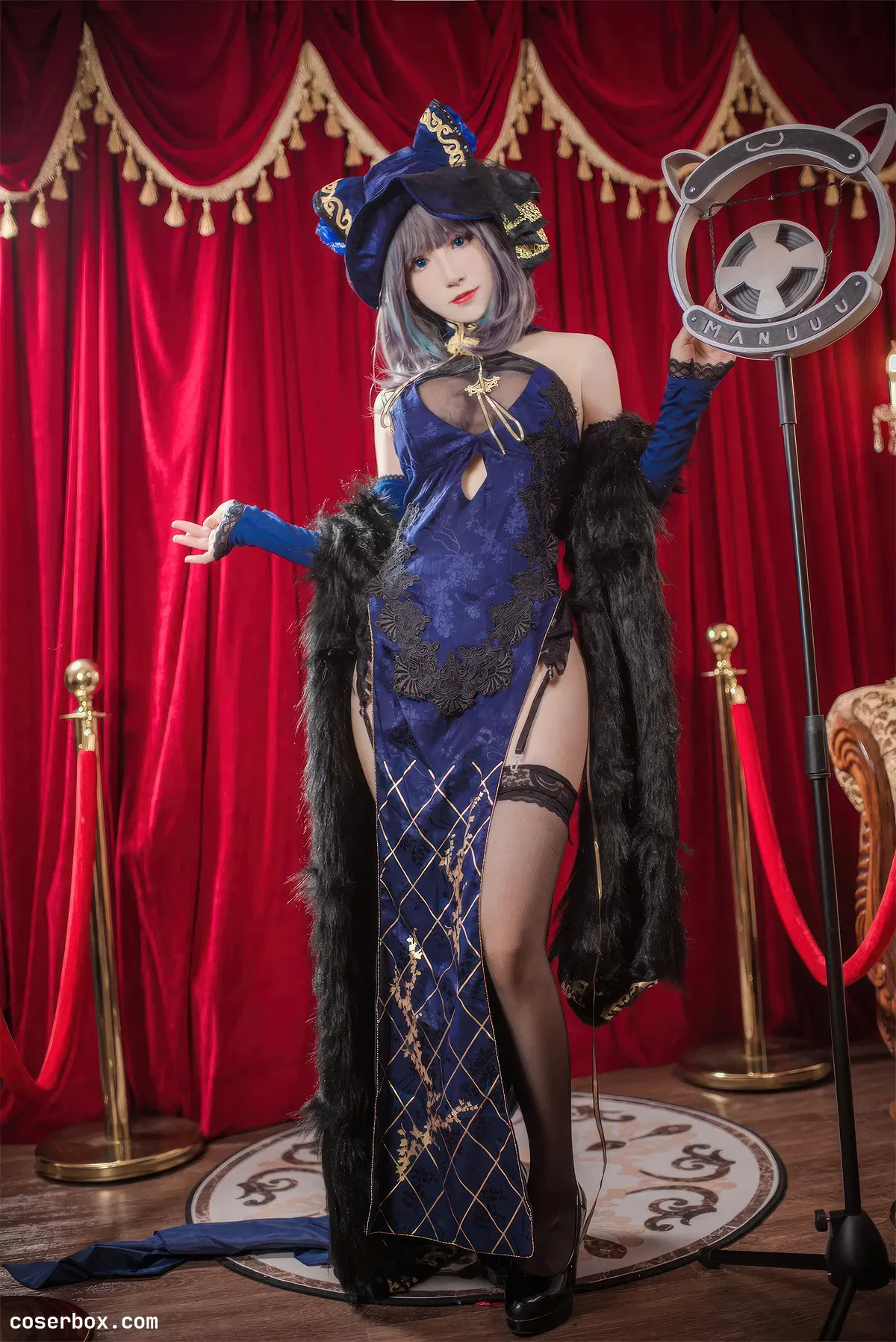 衣衣 2024.11.27 碧蓝航线 柴郡旗袍 - 1