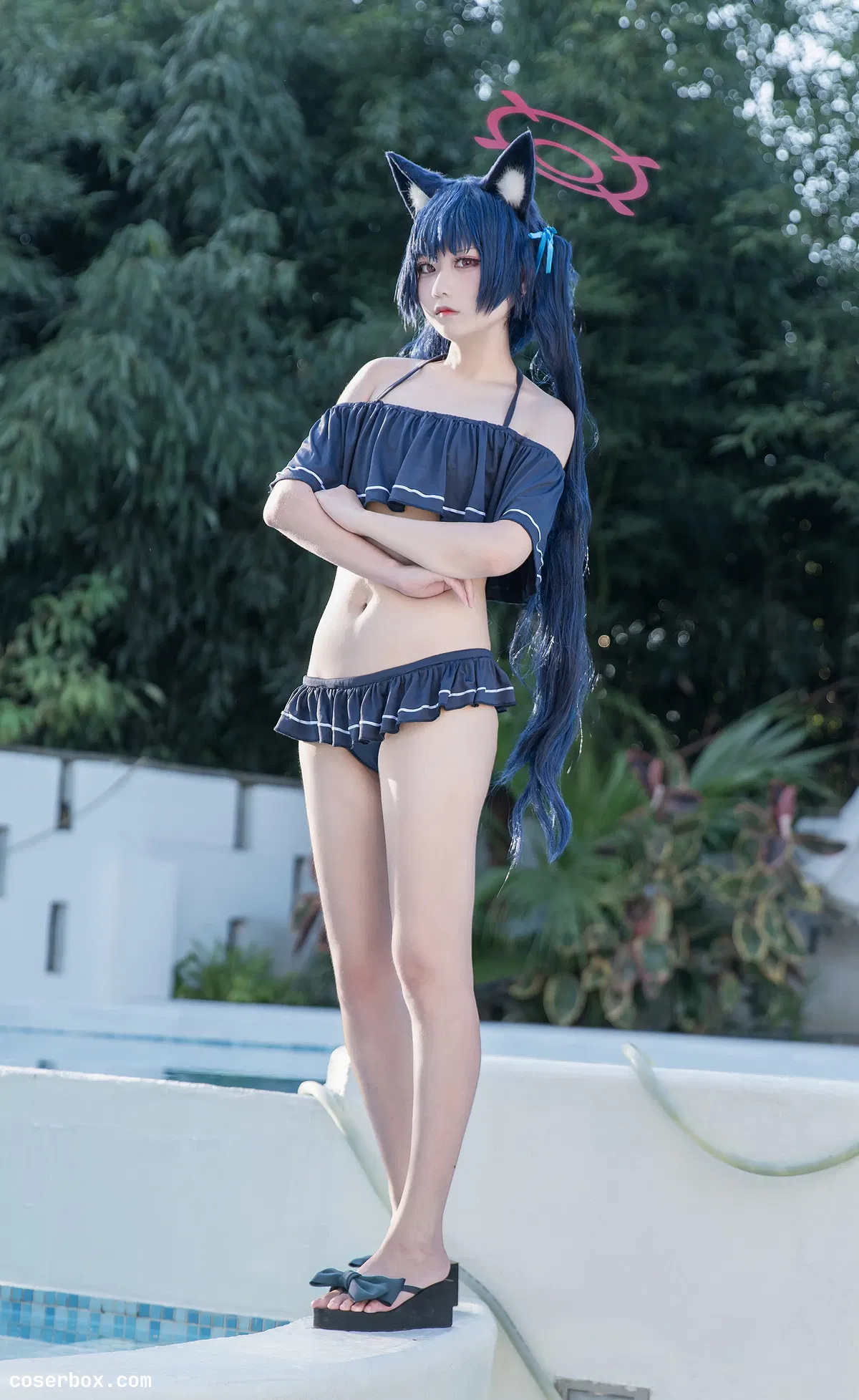 lunananya娜酱 2025.01.05 黑见芹香 泳装 - 1