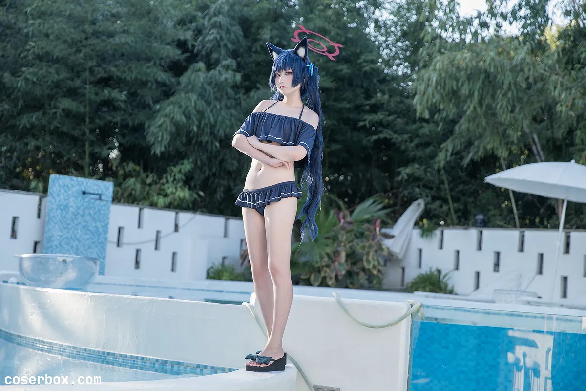 lunananya娜酱 2025.01.05 黑见芹香 泳装 - 2