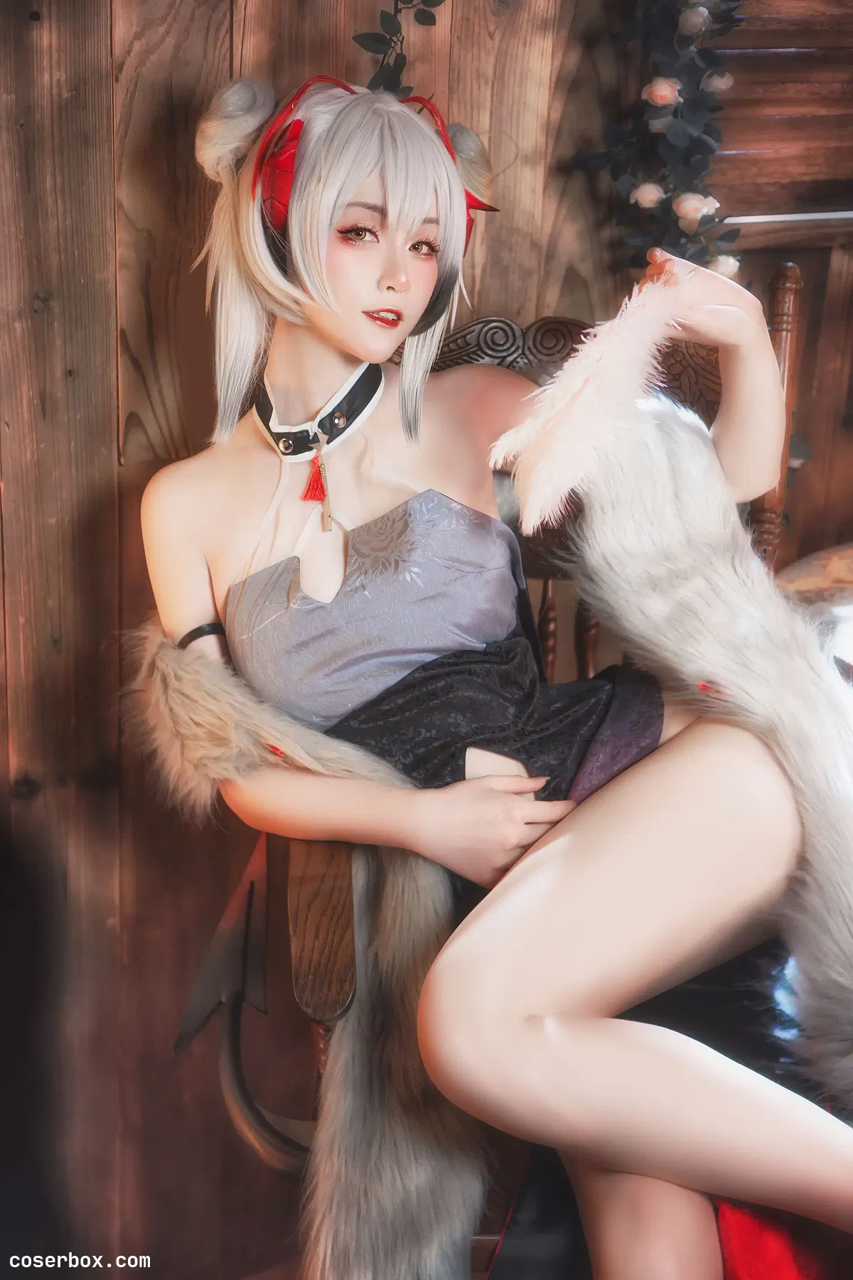 yui金鱼 2025.01.01 W 旗袍 - 1