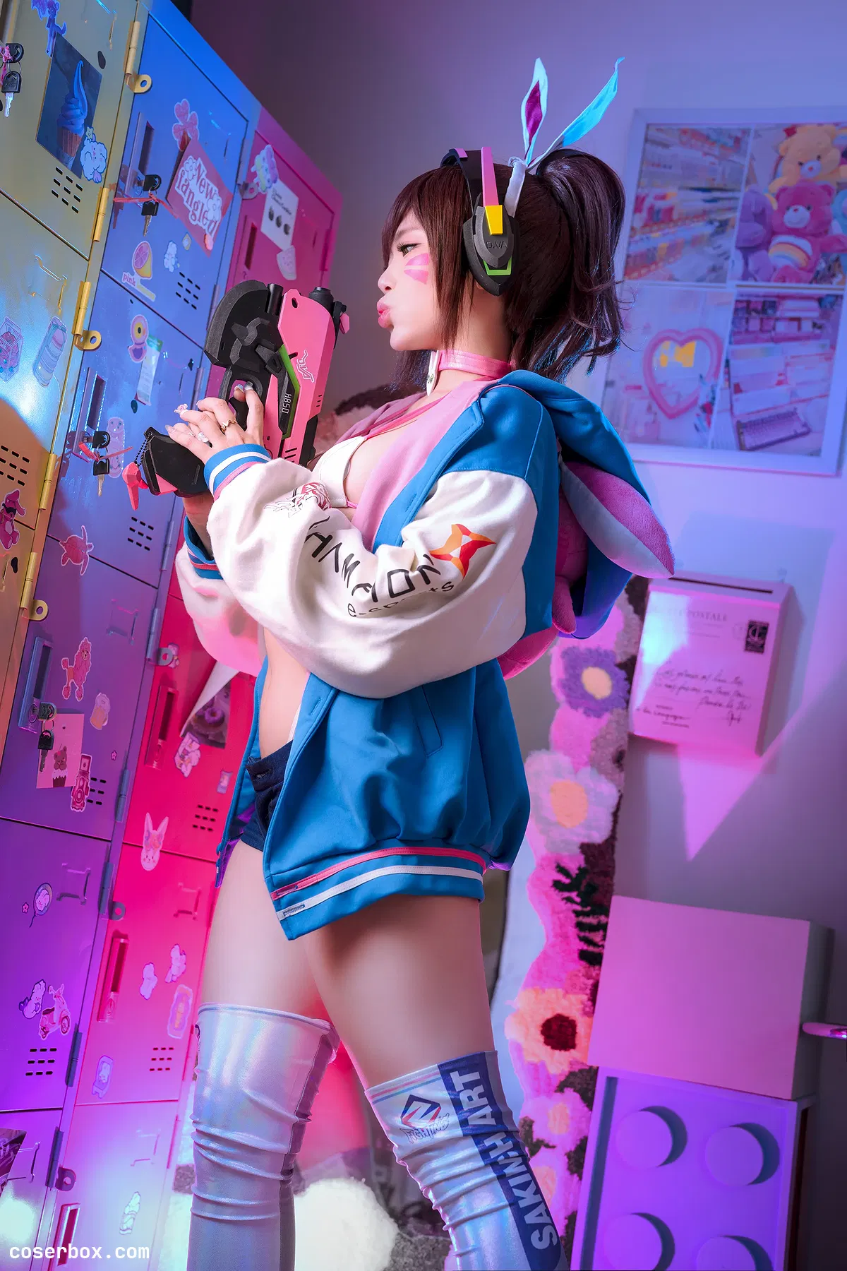 ZinieQ 2024.12.31 D.Va Sakimichan Art 守望先锋天使 - 2