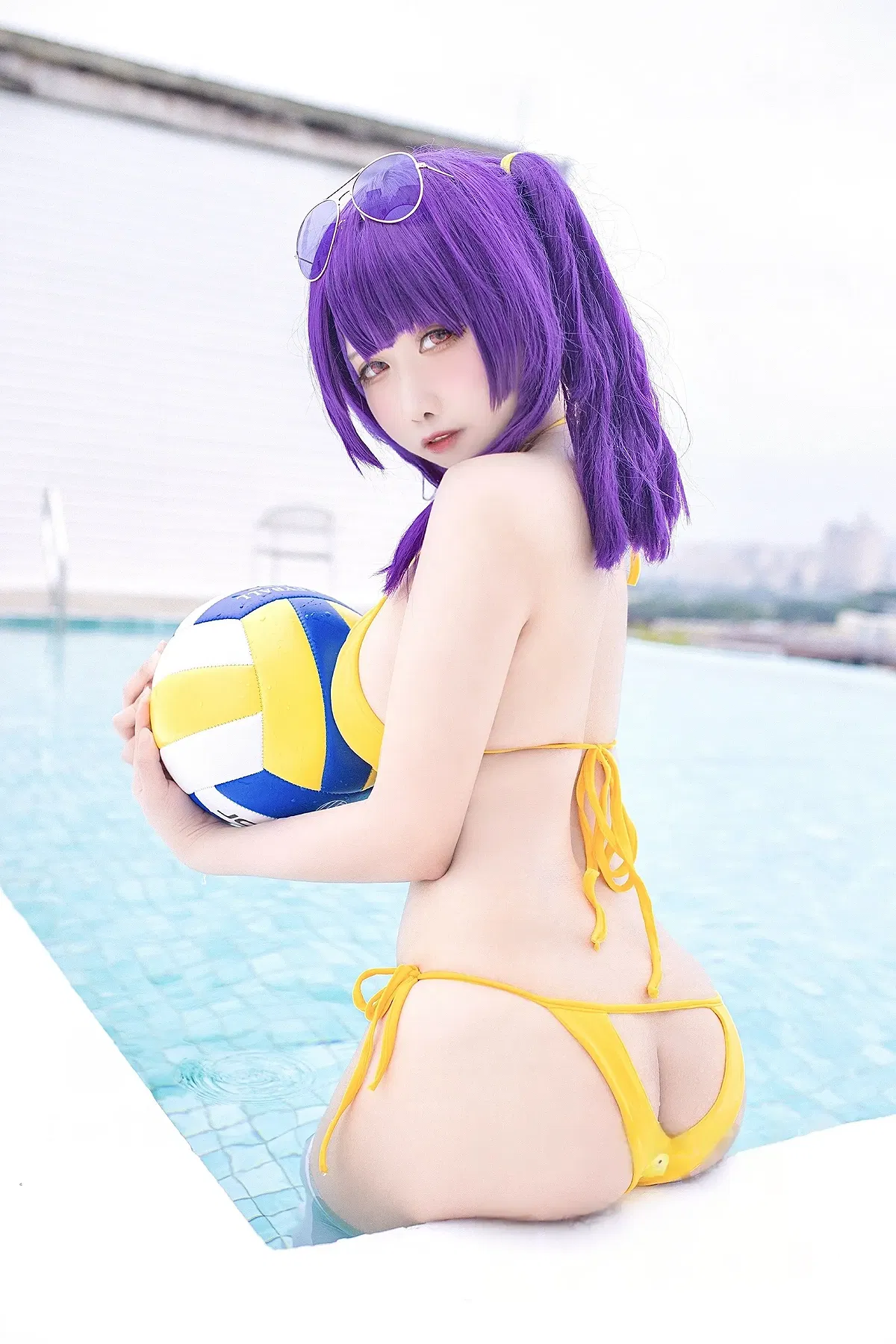 贞子蜜桃 2025.01.10 碧蓝航线 波拉泳装 - 2