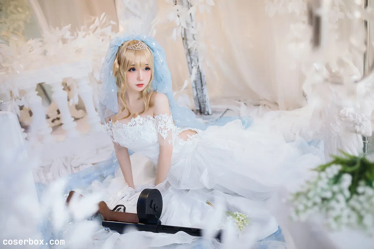 焖焖碳 2025.02.03 少女前线 索米 婚纱 - 1