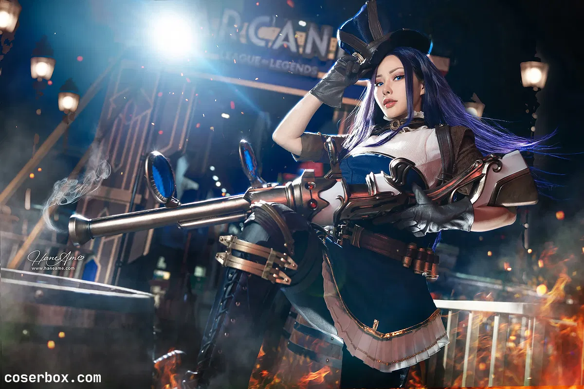 雨波 2025.02.10 英雄联盟 皮城女警 凯特琳 - 2