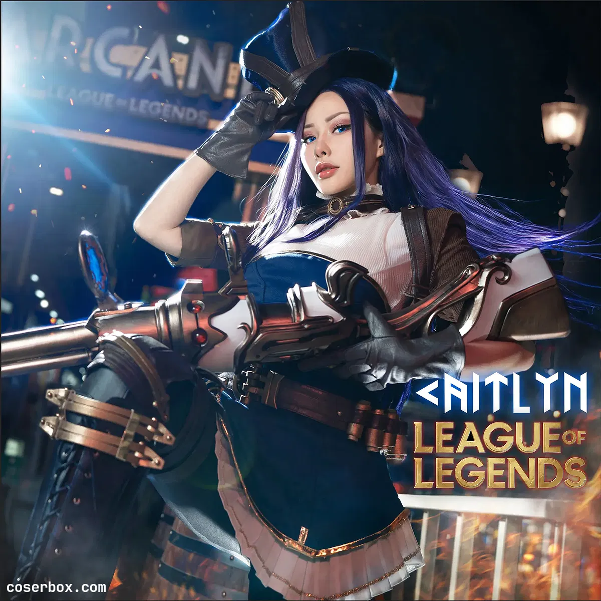 雨波 2025.02.10 英雄联盟 皮城女警 凯特琳 - 1