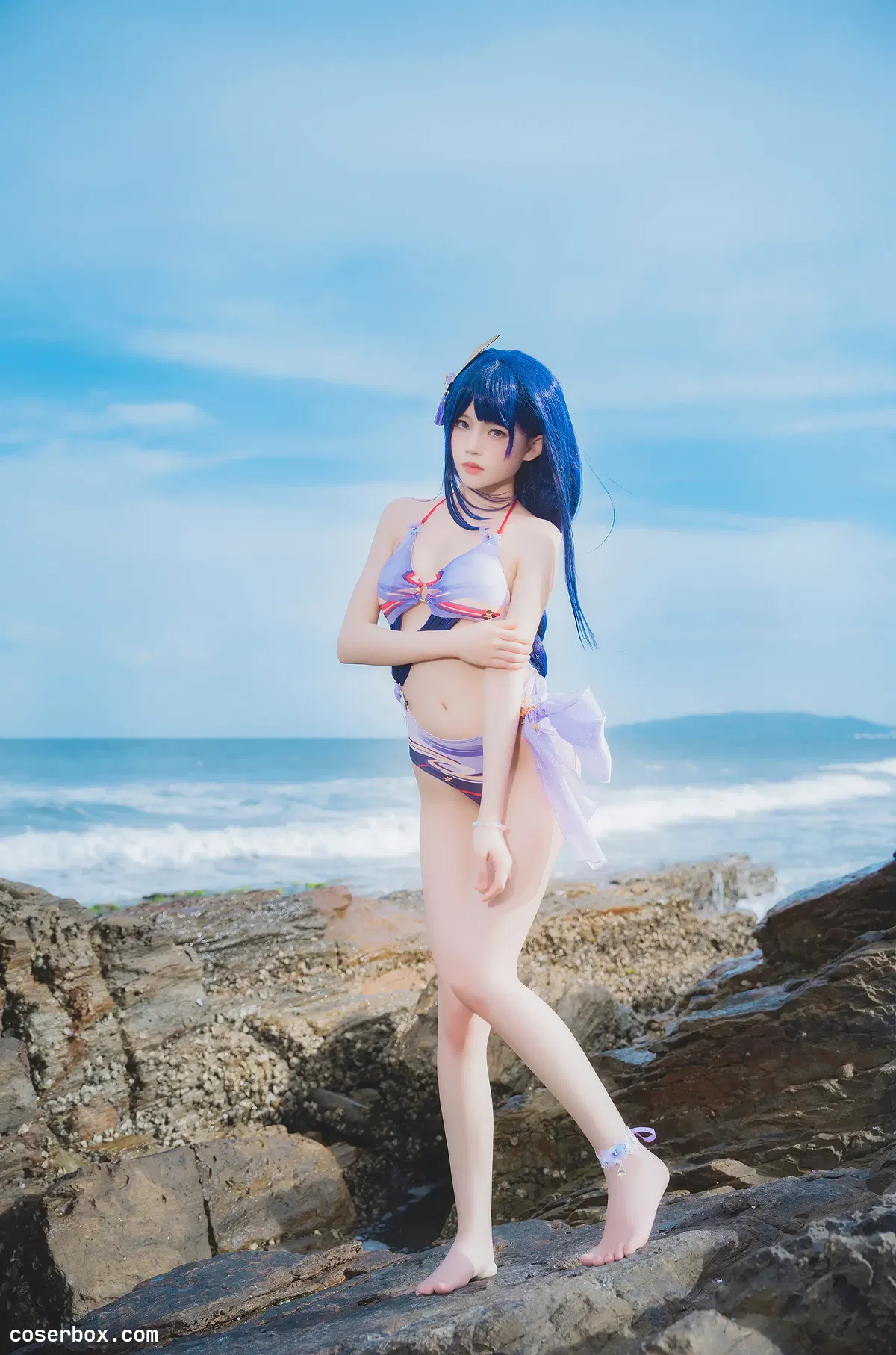 桜桃喵 2025.02.20 雷电将军 泳装 原神（免 115 下载） - 2