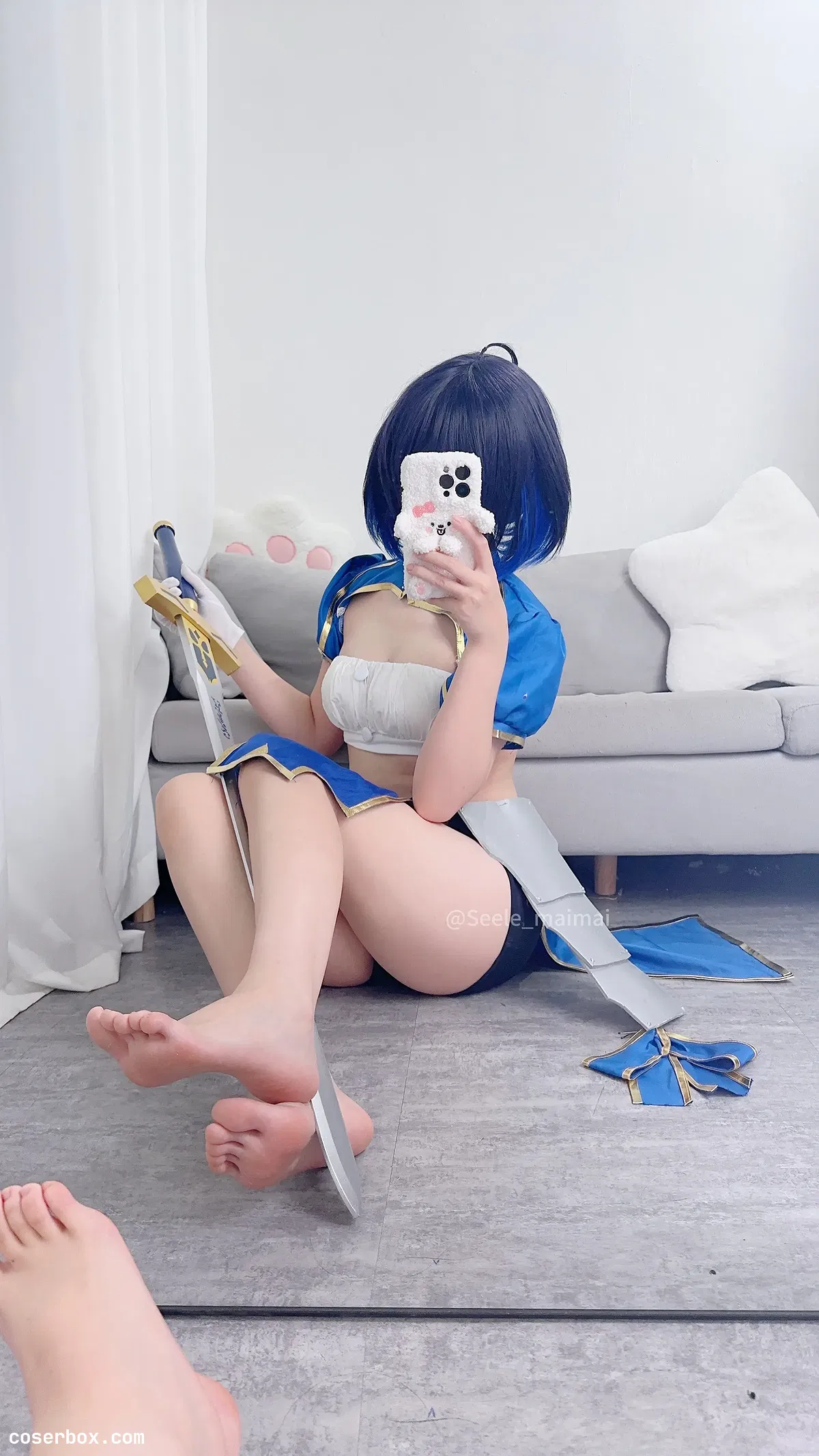 Seele麦麦 2025.02.23 崩坏学园2 saber希儿 - 2