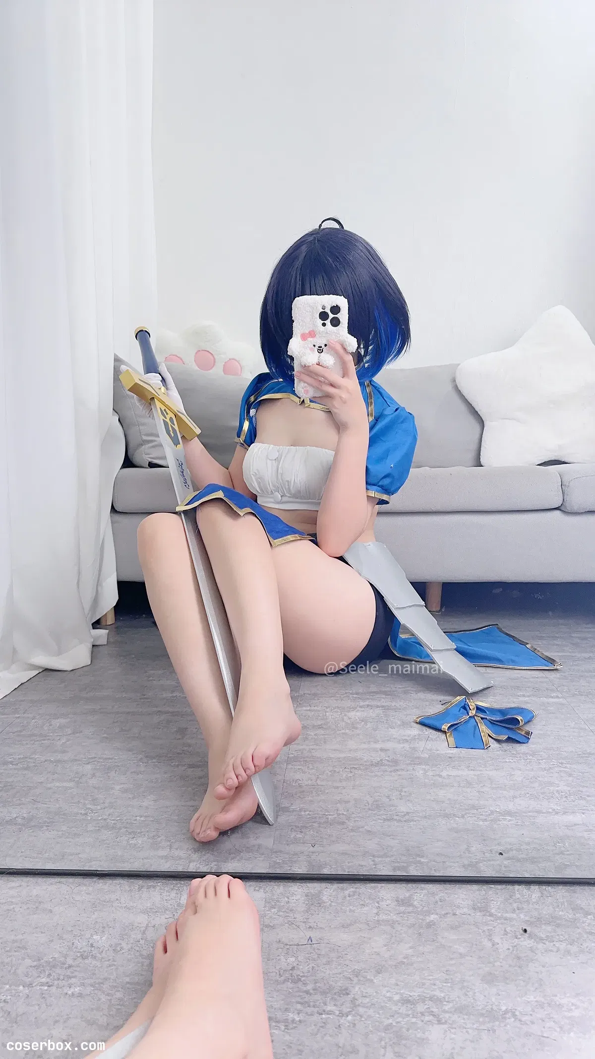 Seele麦麦 2025.02.23 崩坏学园2 saber希儿 - 1