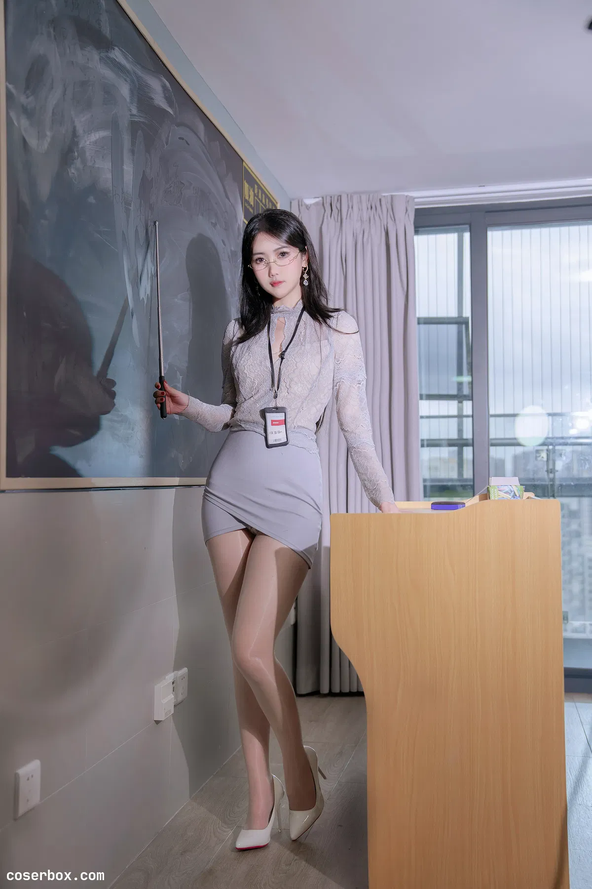 不呆猫 2025.02.25 亮丝纯欲教师（直链下载） - 1