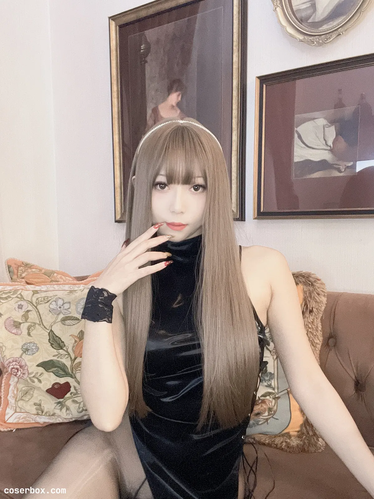 Money冷冷 2025.02.26 绑带旗袍裙 - 2