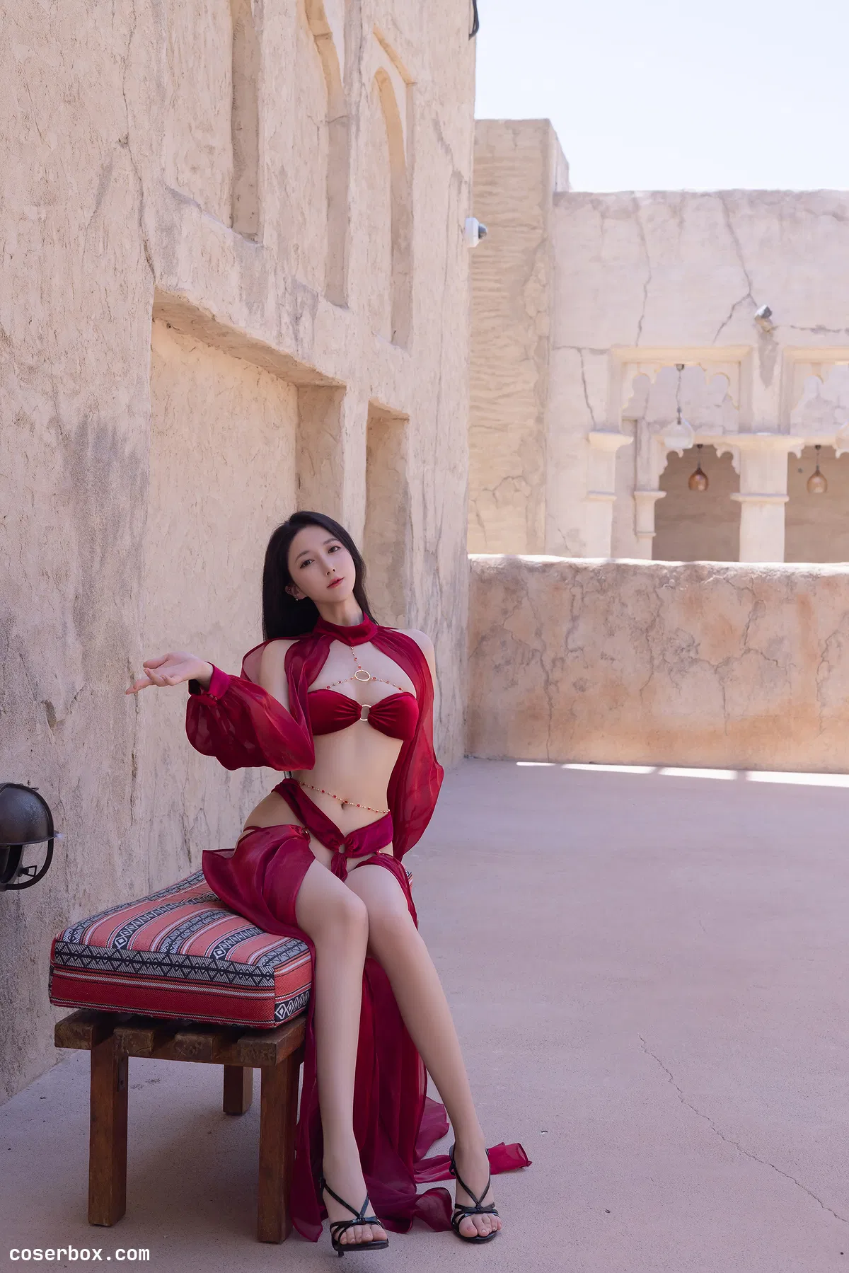 鱼子酱Fish 番外 2025.02.26 内购私拍 惊红之舞 - 2