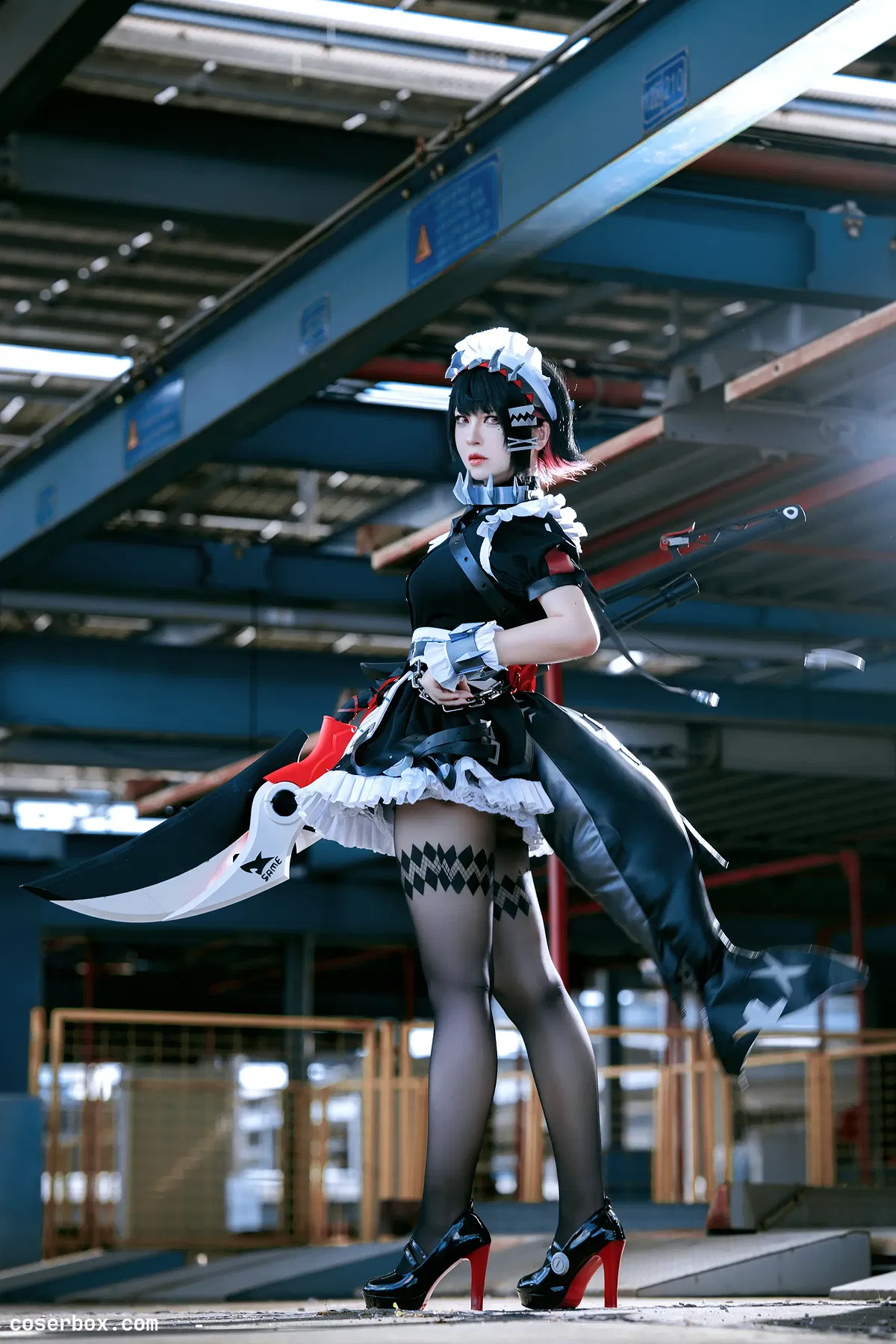 半半子 2025.03.09 EllenJoe 战斗女仆鲨魚妹 - 1