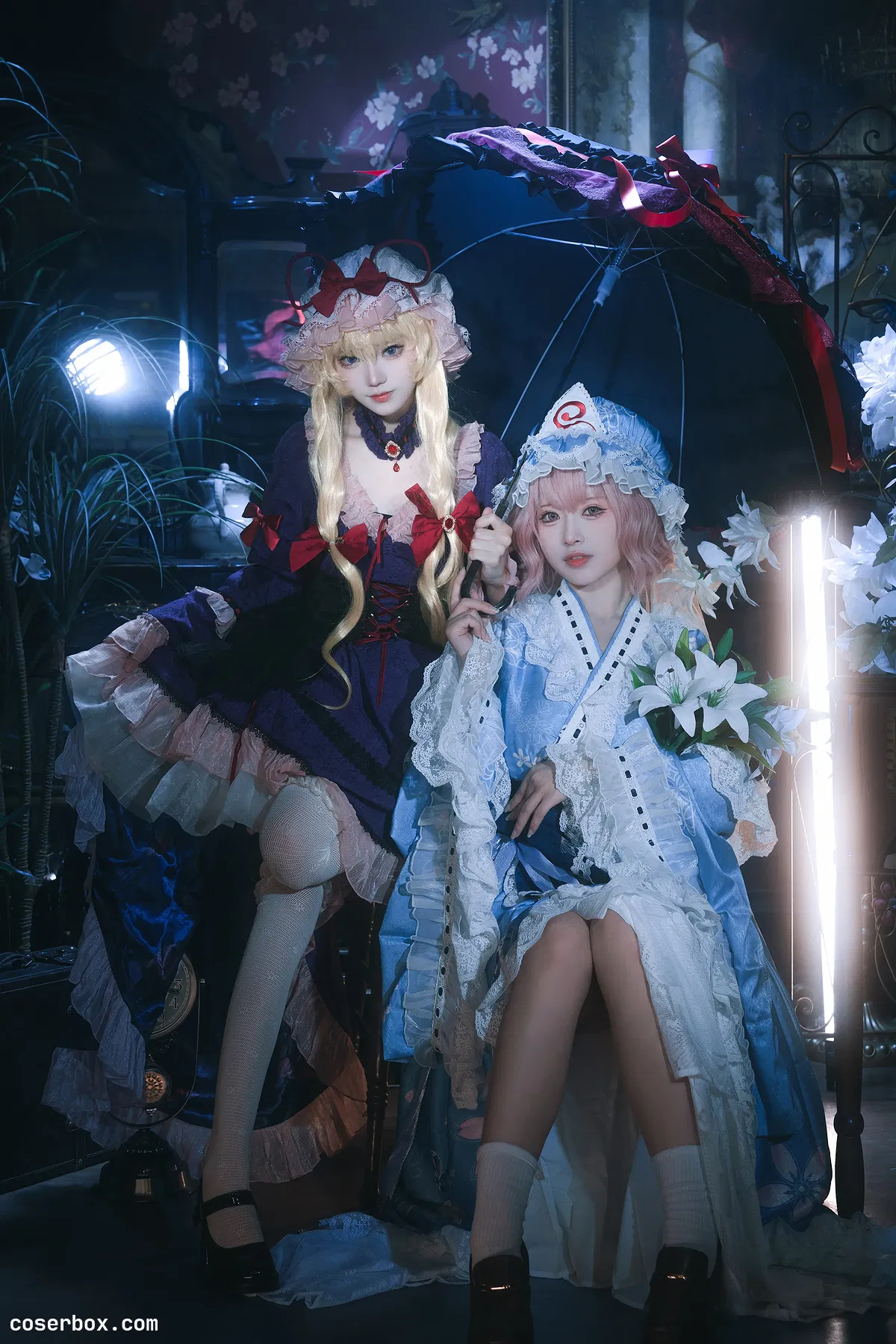 花柒Hana 2025.03.21 &肃雨雨雨 八云紫&西行寺幽幽子 - 1