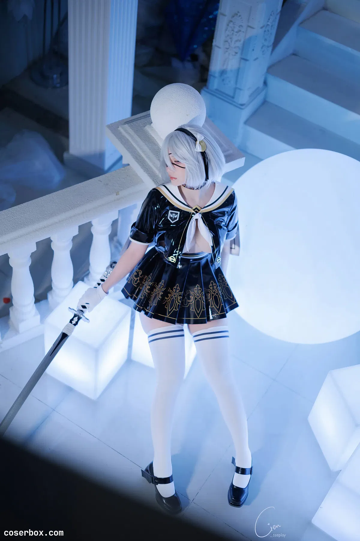 Cien恩恩 2025.03.25 2B ヨルハ二号B型_JKver - 1