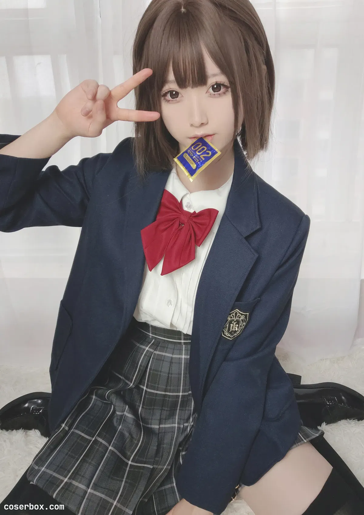 Asagiriai(愛ちゃん) 2025.03.25 制服自拍 - 1