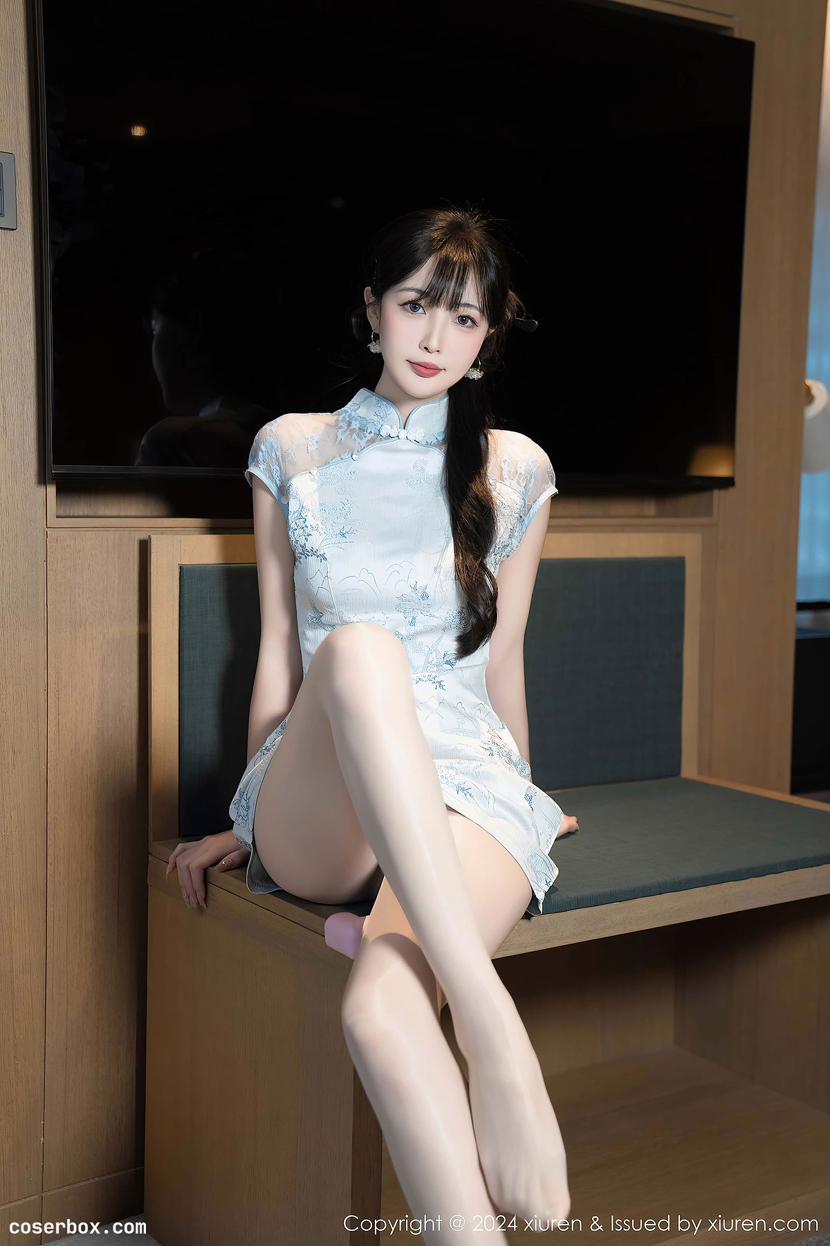 XiuRen秀人网 2024.11.22 NO.9487 林星阑 旗袍美腿 [83P 799MB] - 2