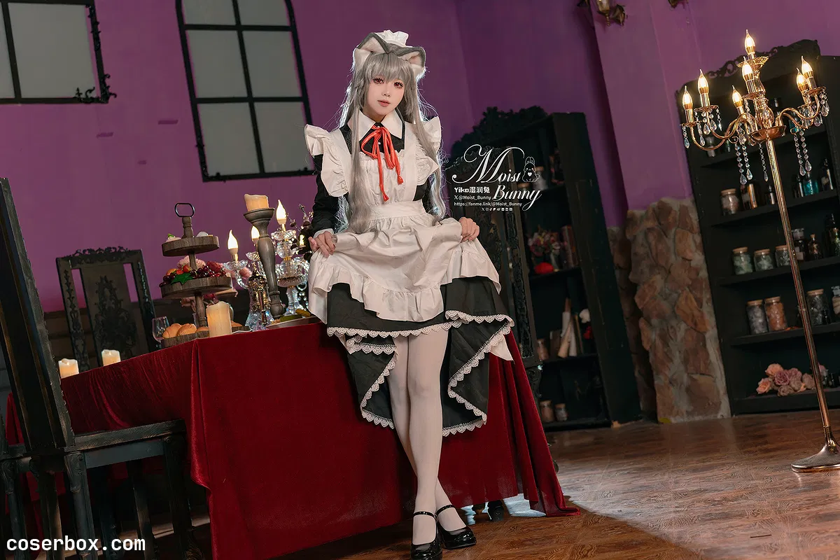 黏黏团子兔 2025.04.04 2月月票特典『菲奇子女仆』 - 1