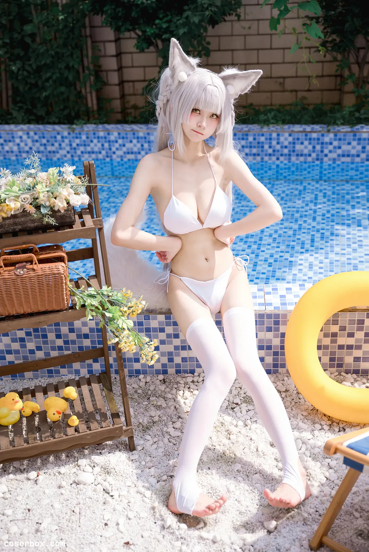 九柒喵 2025.04.15 朝凪泳装 - 2