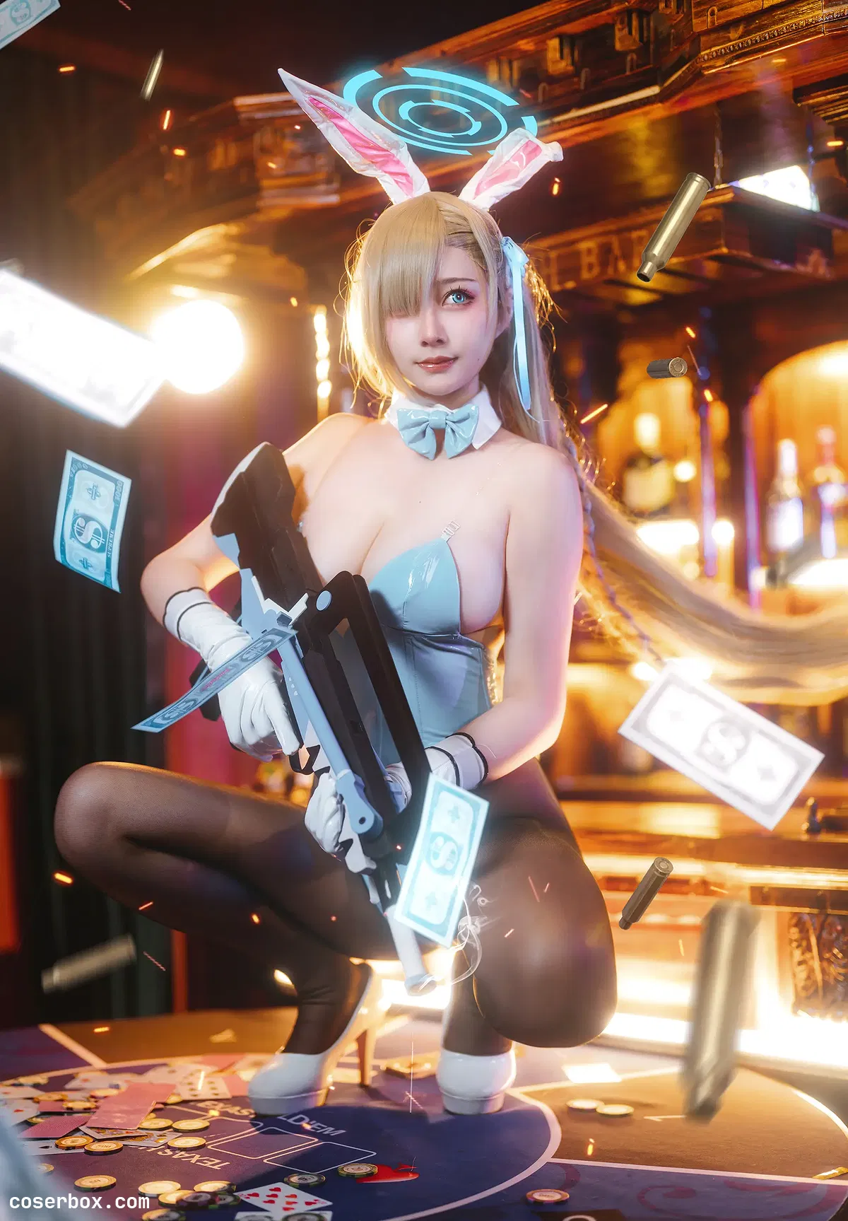 Halo_酱 2025.04.20 蔚蓝档案一之濑 兔女郎 - 1