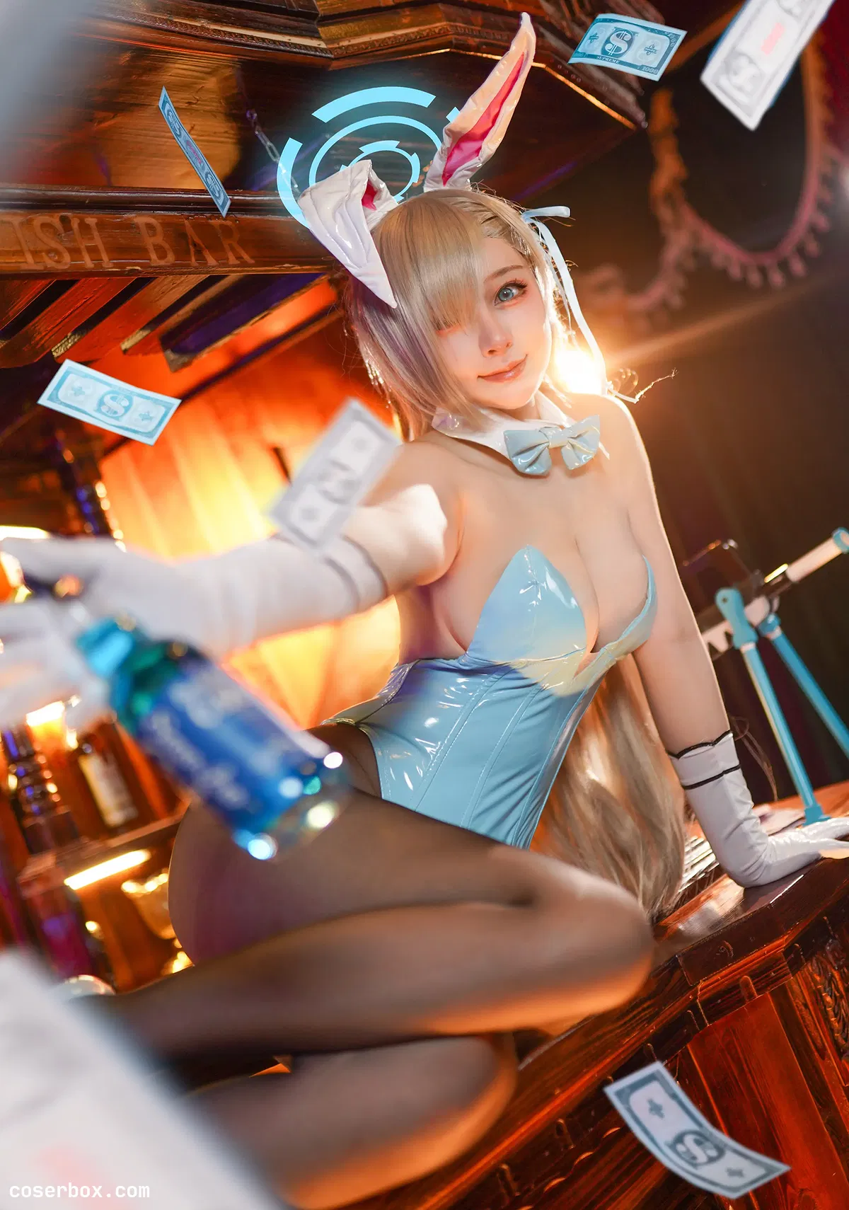 Halo_酱 2025.04.20 蔚蓝档案一之濑 兔女郎 - 2