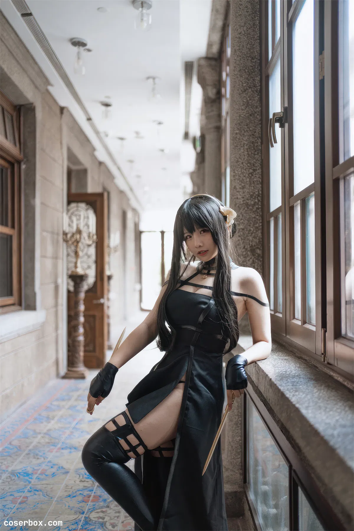 阿半今天很开心 2025.04.22 间谍过家家 约尔 礼服+同人内衣 - 1