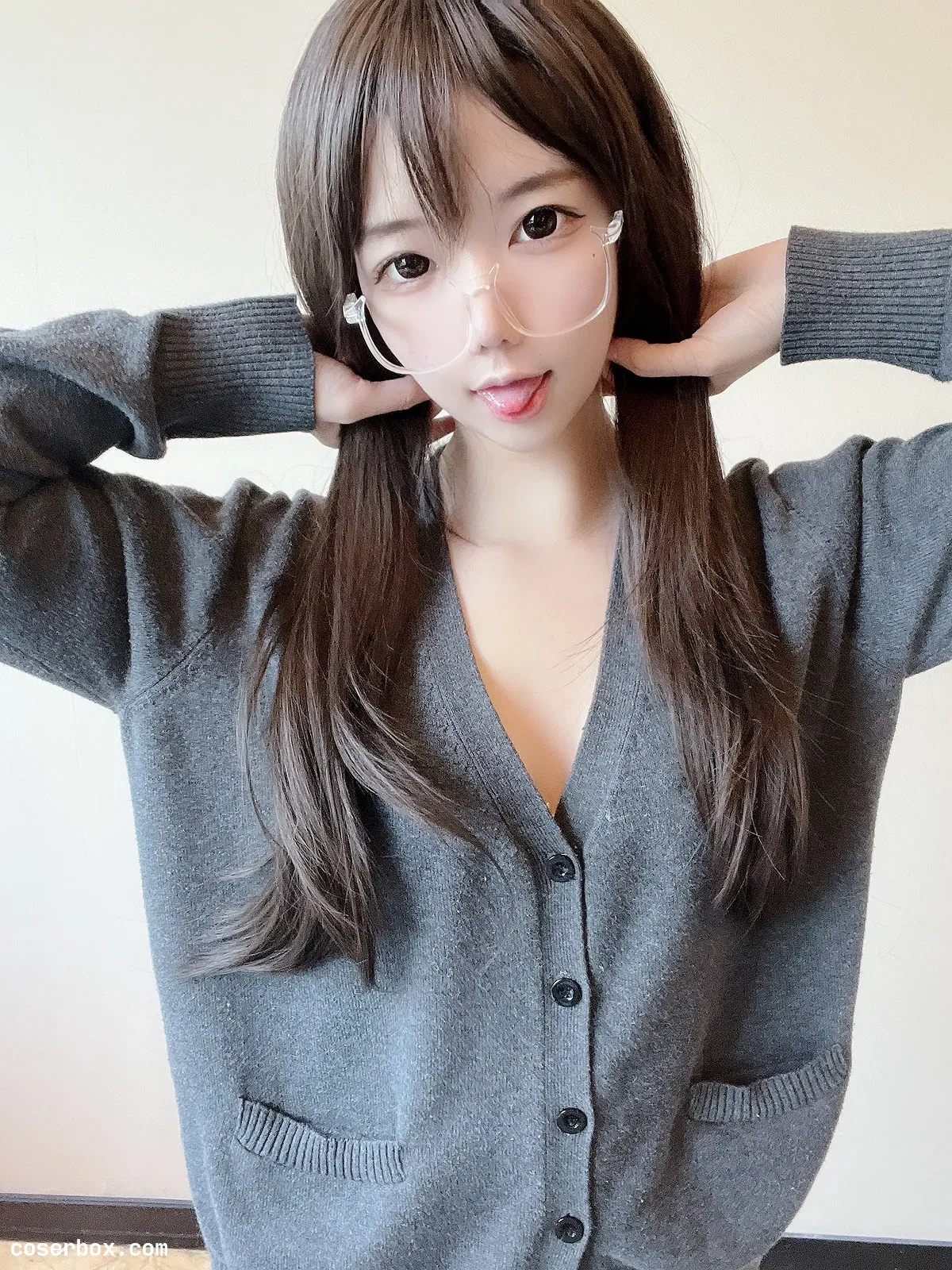 莉犬酱 2025.05.15 黑丝白蕾丝 - 1