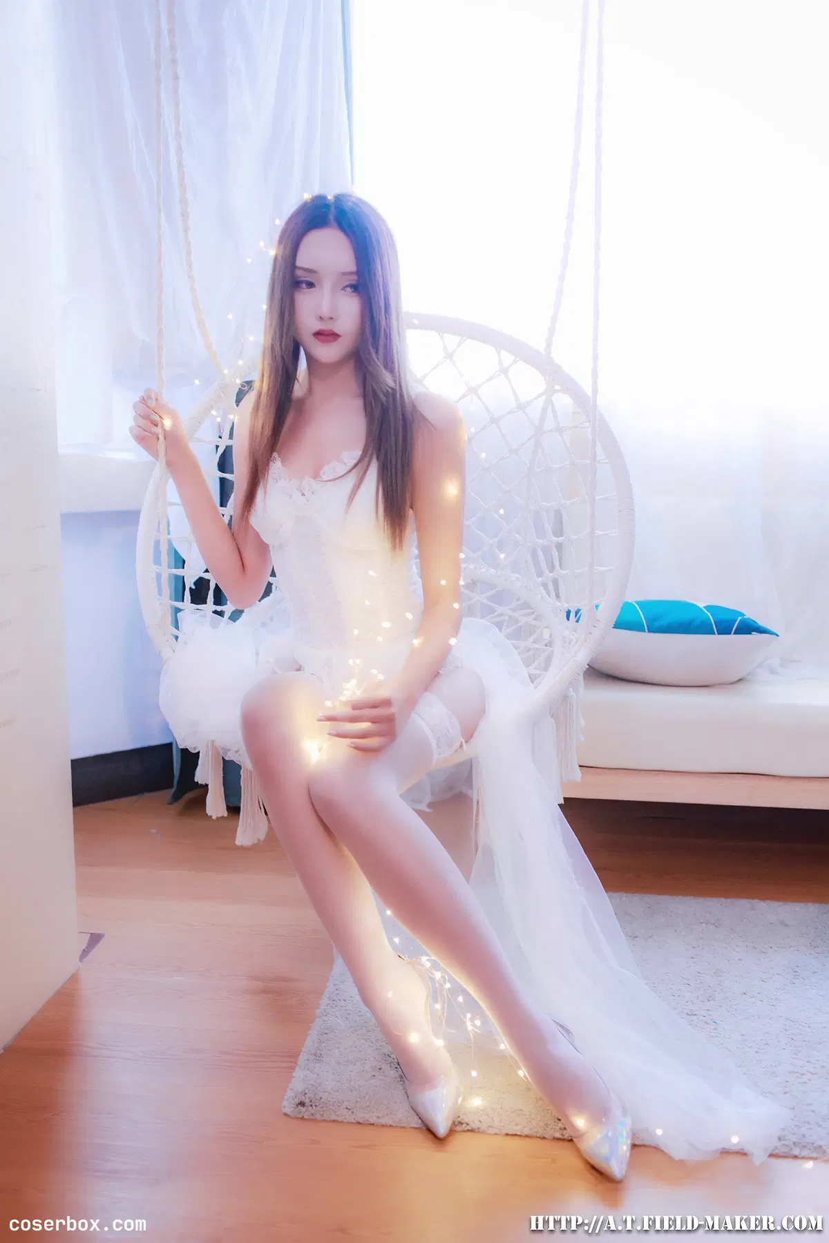 Bimilstory 2025.05.18 Dream White Corset 梦幻白色紧身胸衣 - 2