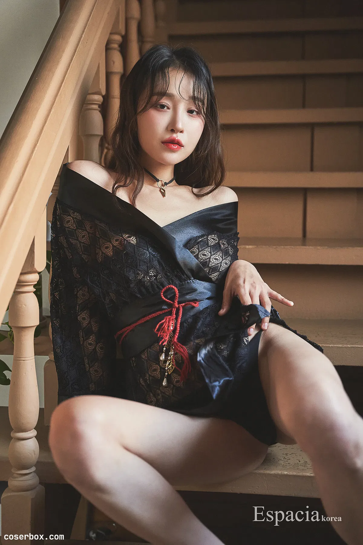 Espacia Korea 2025.06.02 EXC#123 Lee Snow 黑情束缚 - 1