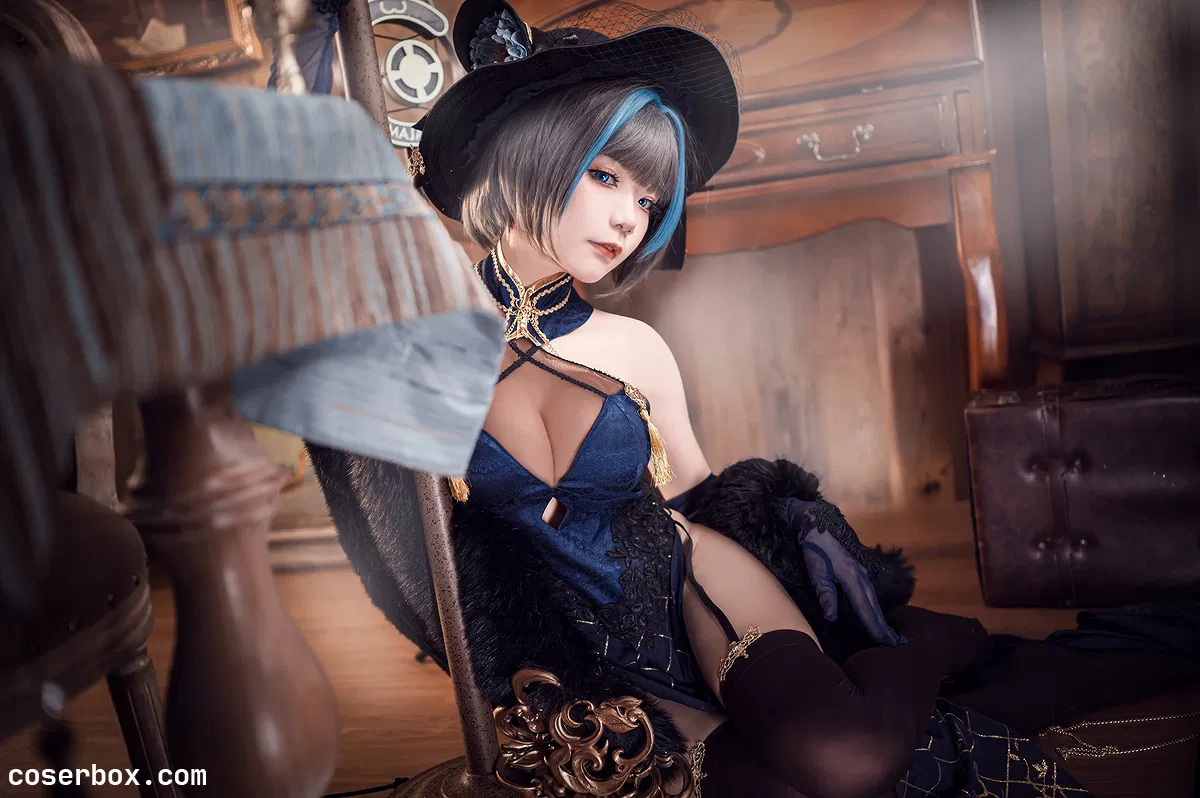 王胖胖u 2025.06.01 柴郡旗袍 - 2