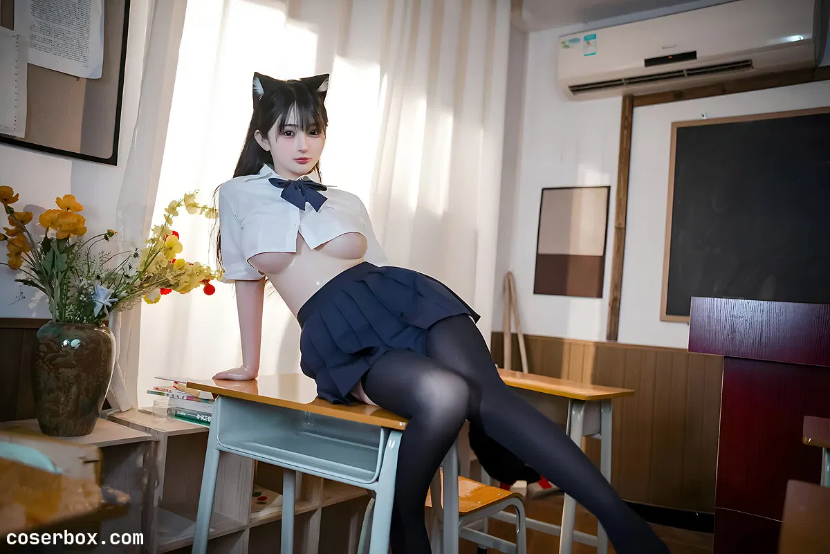 桜井宁宁 2025.06.22 失眠冲剂 JK猫耳 - 1