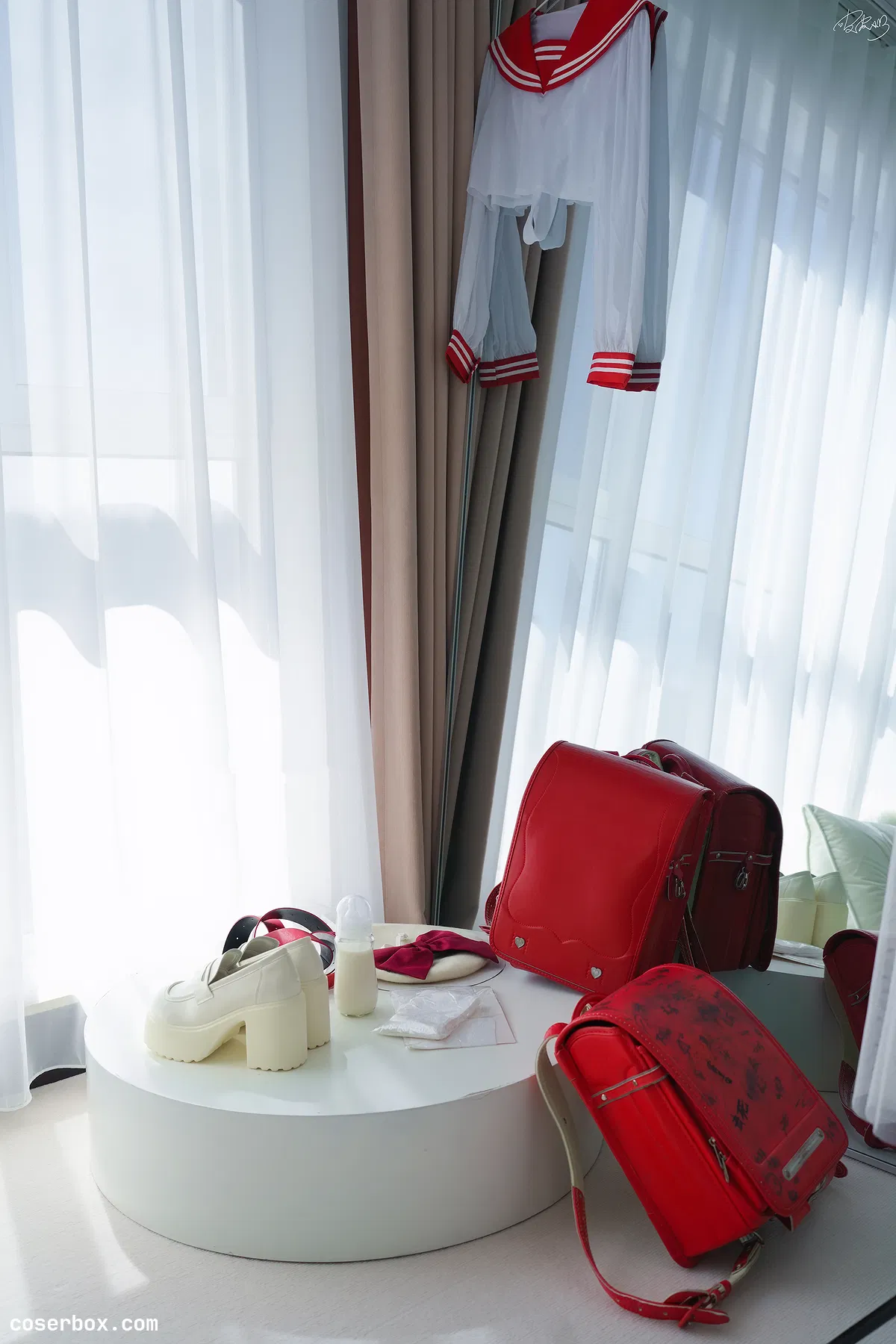 皮皮奶可可爱了啦 2025.07.10 JK红书包 - 1