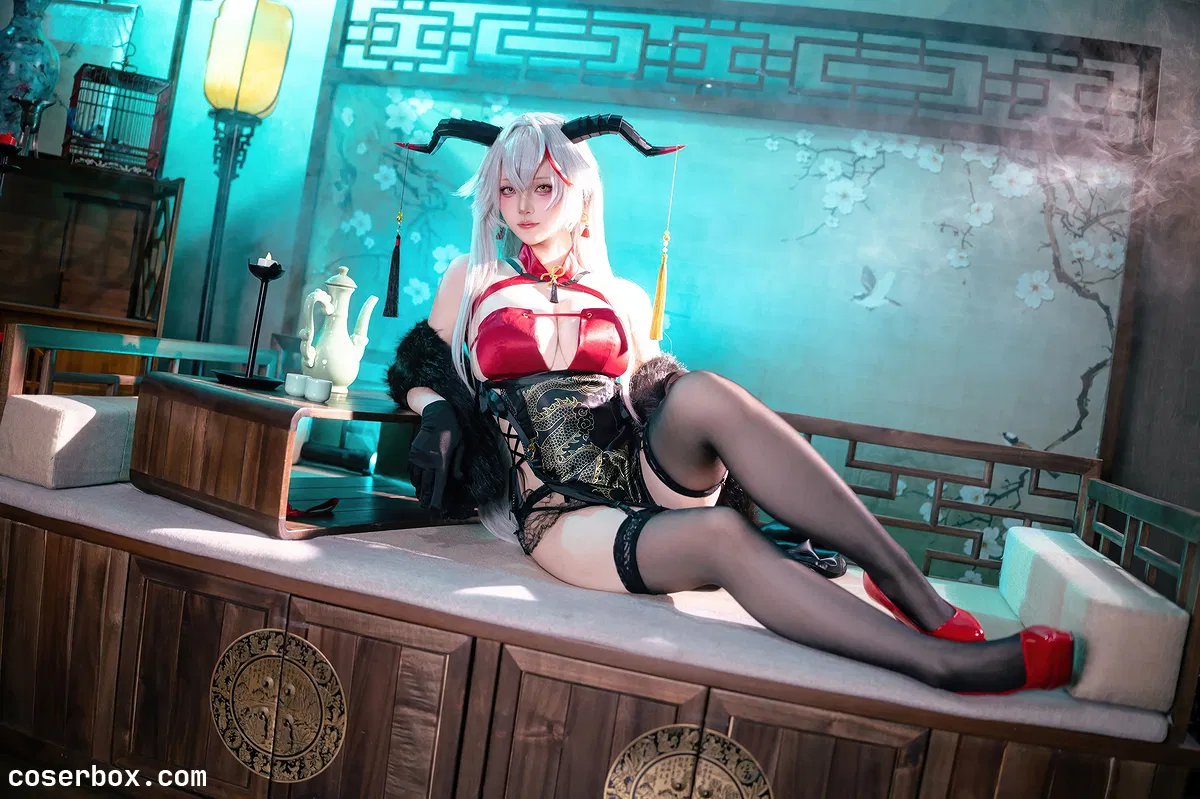 屿鱼 2025.07.12 碧蓝航线 埃吉尔旗袍 - 2